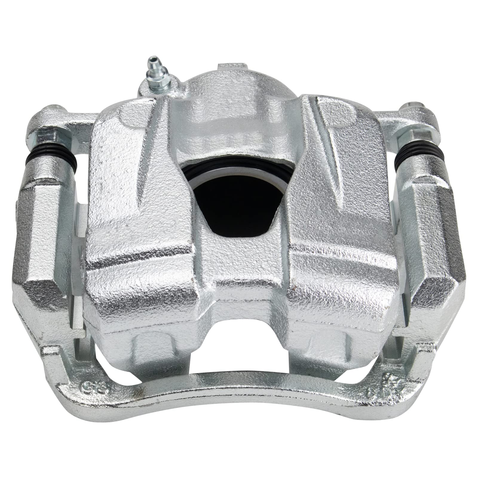 Trq Front Brake Caliper Set Compatible With 2016-2018 Fiat 500X 2015-2018 Jeep Renegade