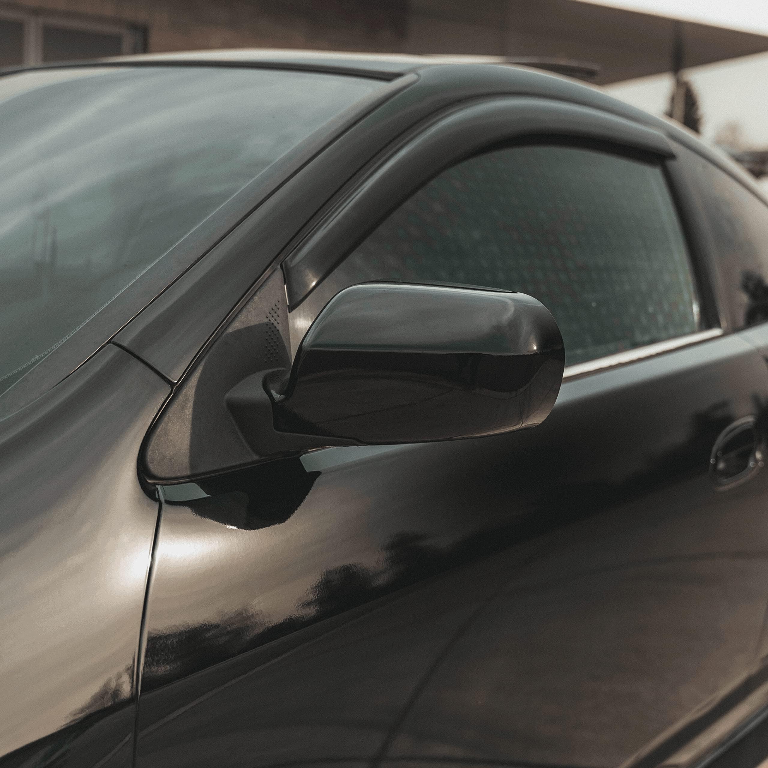 Vvivid Gloss Black Vinyl Wrap Adhesive Film Air Release Decal Sheet (6Ft X 5Ft)