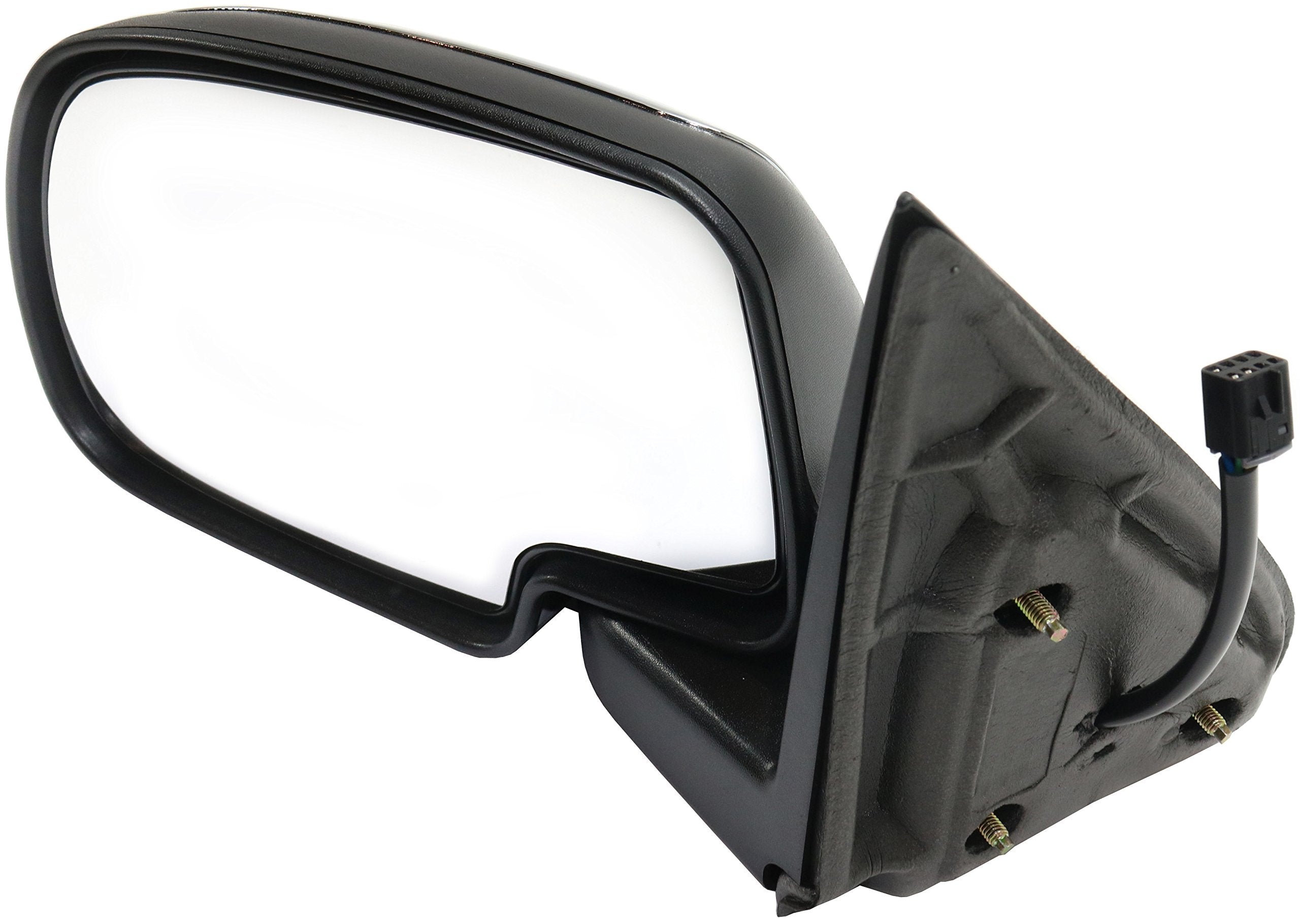 Kool Vue Driver Side Power Non-Heated Mirror for Chevrolet Silverado 1500 Silverado 2500 GMC Sierra 1500 Sierra 2500 1999-2002 Without Puddle Lamp Chrome Extended Cab & Standard Cab