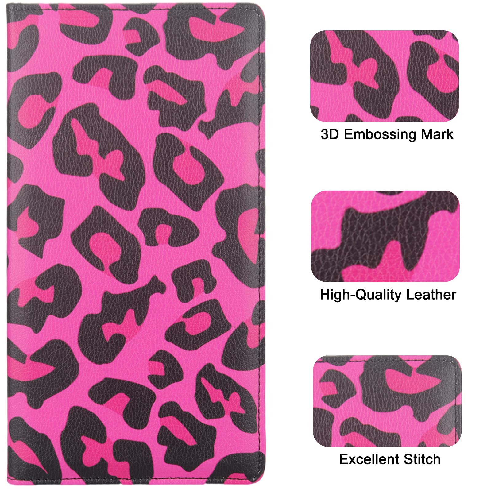 Lumimokki Premium Car Registration & Insurance Card Holder With Magnetic Shut, Vehicle Glove Box Car Organizer - For Documents,