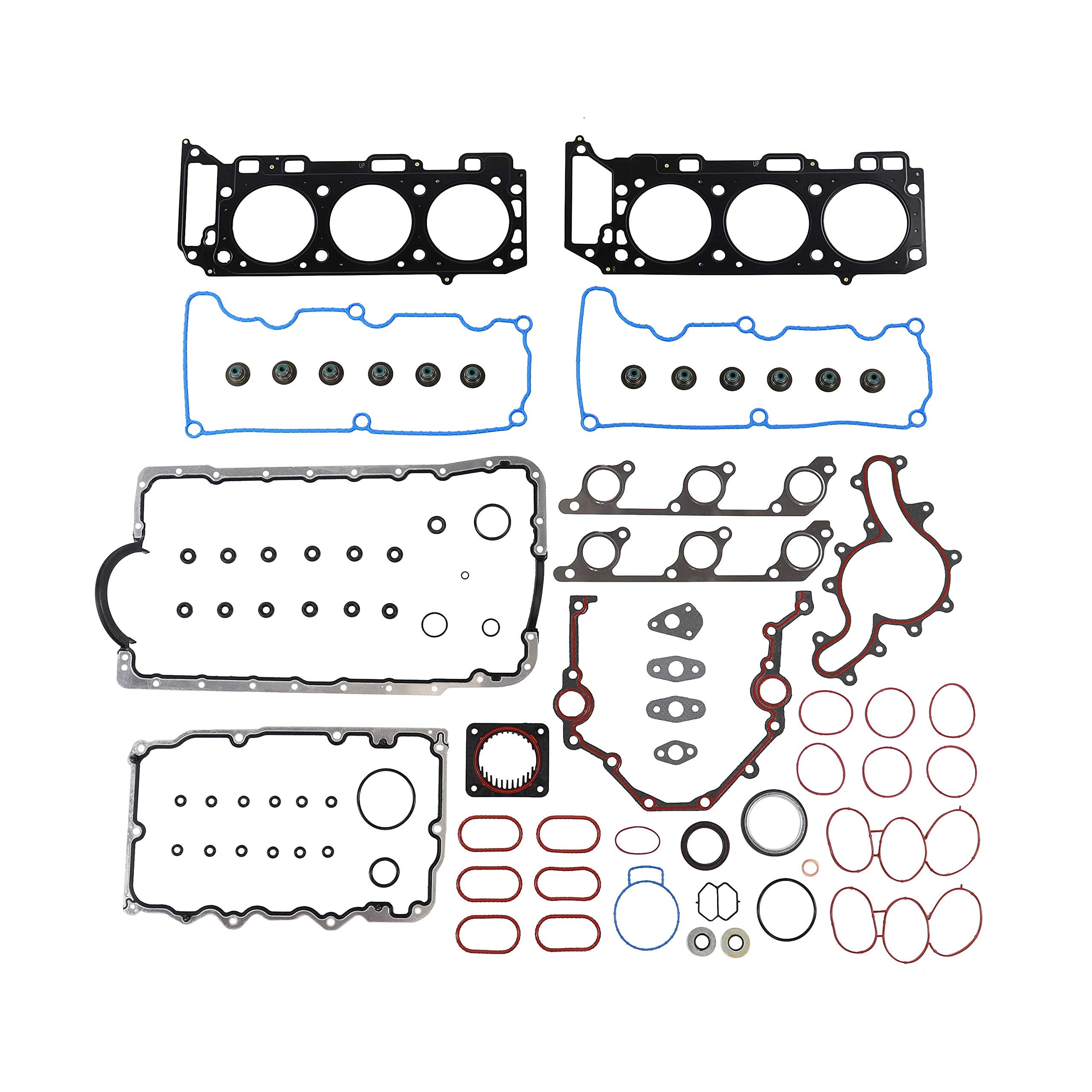 DNJ FGS4036 Full Gasket Set for 2001-2011 Ford, Land Rover, Mazda, Mercury B4000, Explorer, Explorer Sport 4.0L V6 12V SOHC 245cid