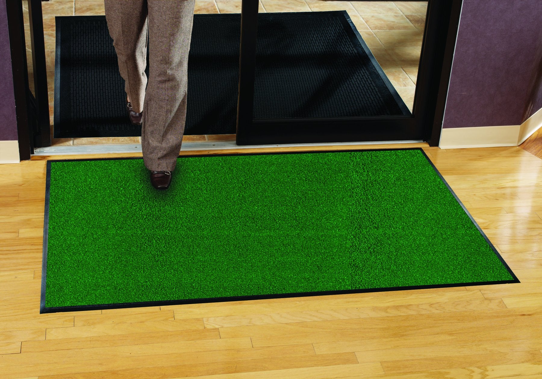 Smu 3X5 High-Traffic Mat With Durable Rubber Backing - Portrait Orientation