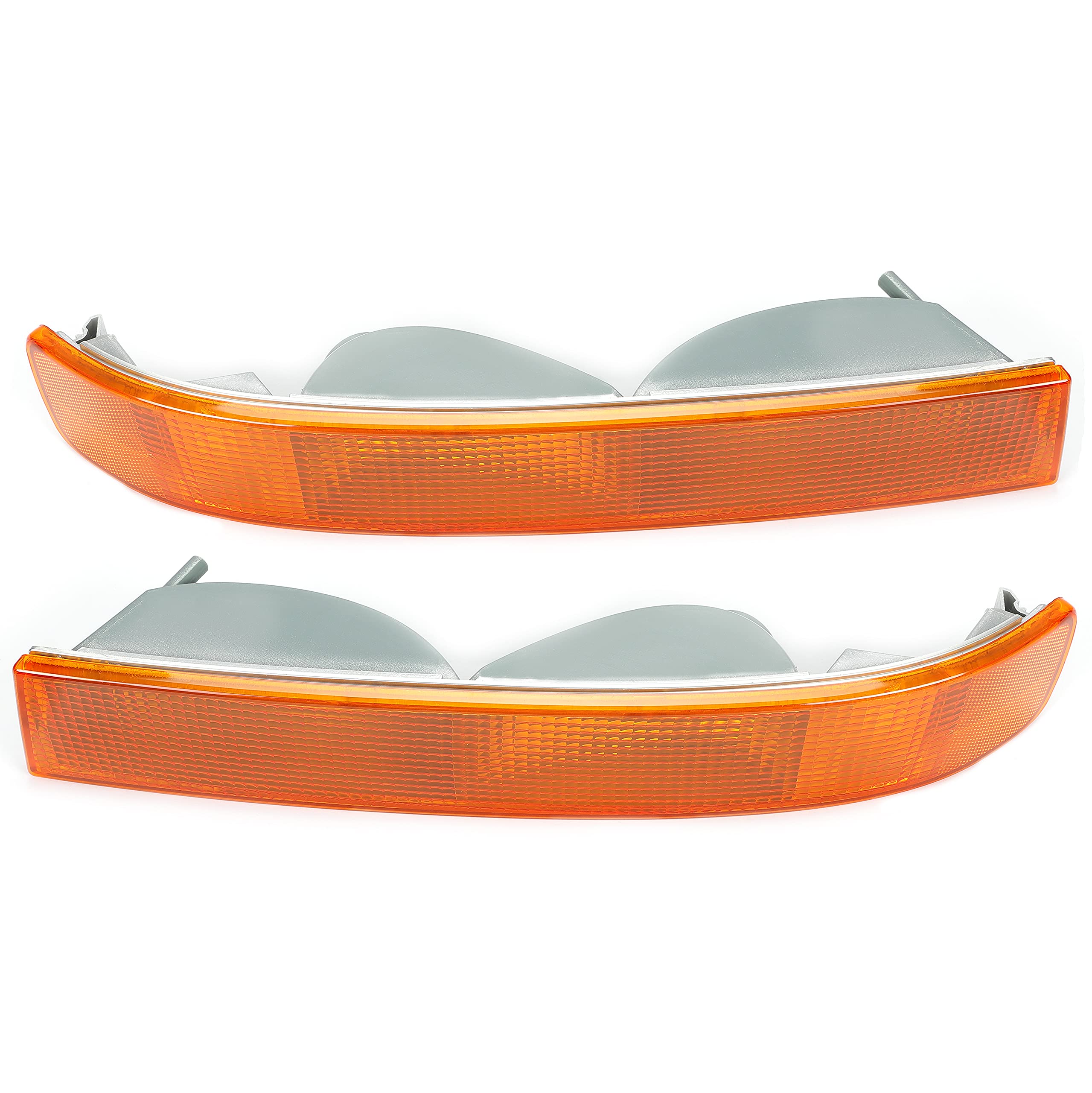 Ecotric Turn Parking Signal Light Compatible With 2003-2022 Gmc Savana Van/Chevy Chevrolet Express Side Marker Parking Lights As