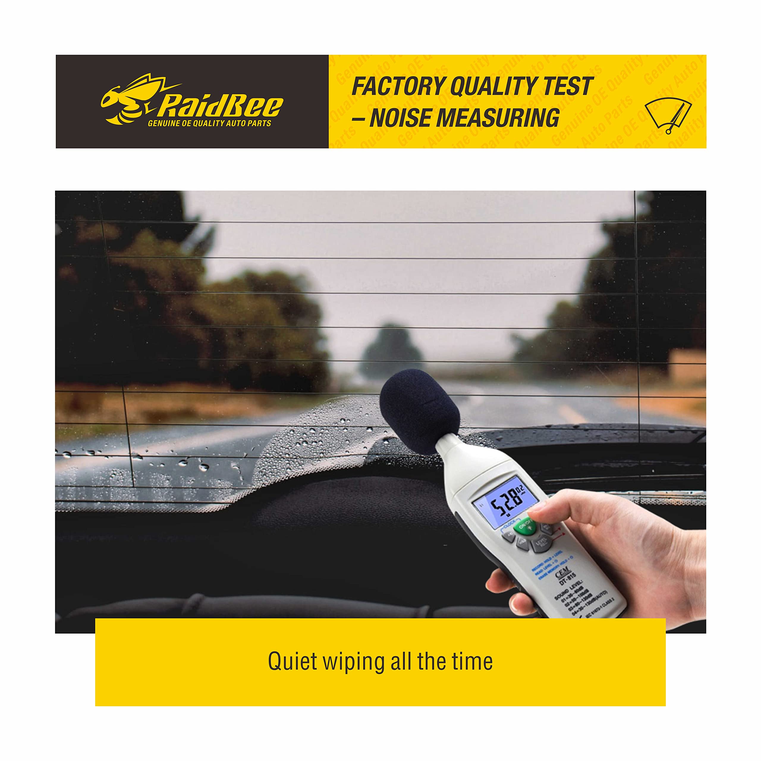 Raidbee Rear Wiper Blade, 14 Inch Rear Windshield Wiper Blades For Original Equipment Replacement, Compatible For Subaru Foreste