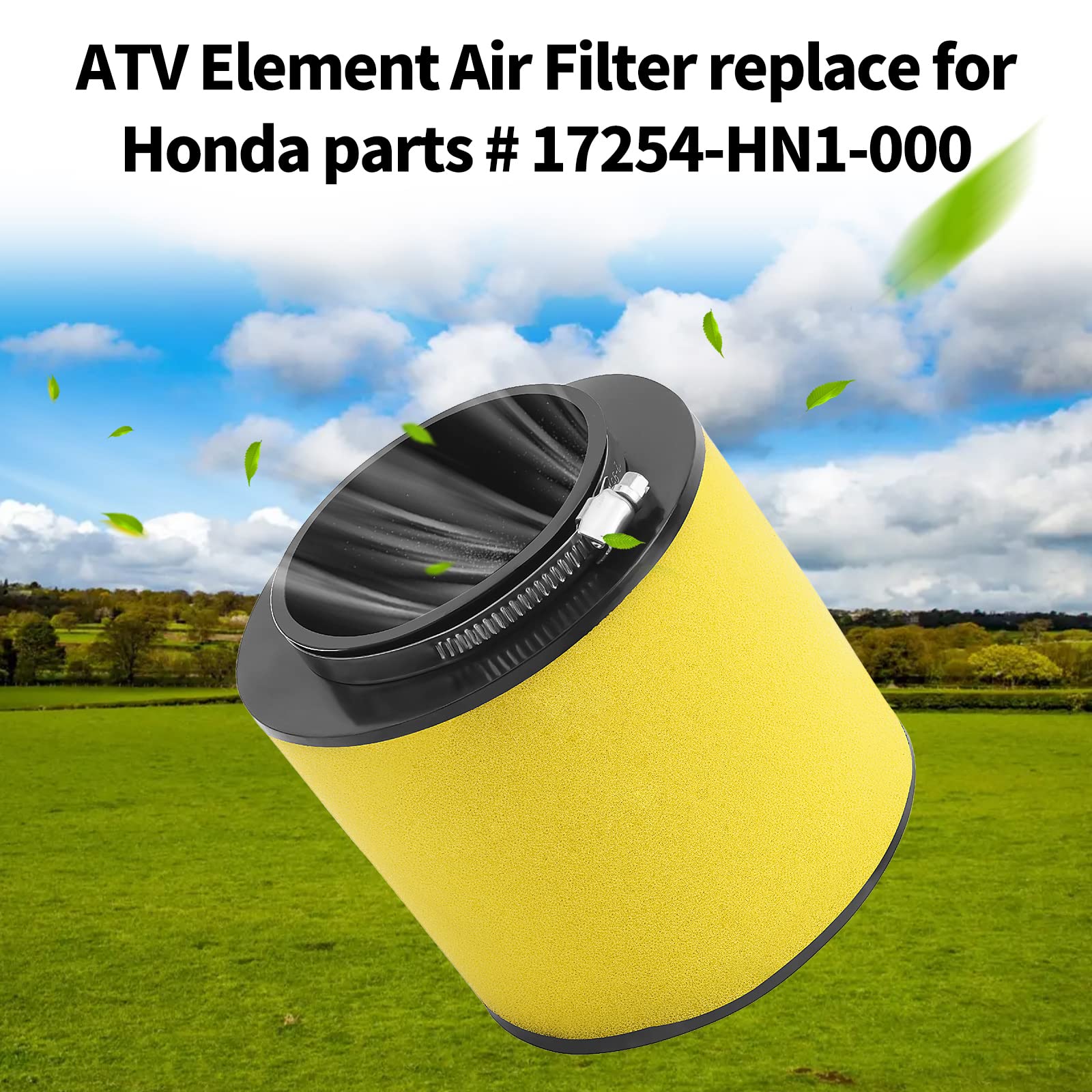 Ahl Air Filter 17254-Hn1-000 For Honda Trx400Ex Trx 400 Ex 1999-2001 2004 2006-2008,Trx400Ex Sportrax 400 Ex 1999-2008,Trx400X S