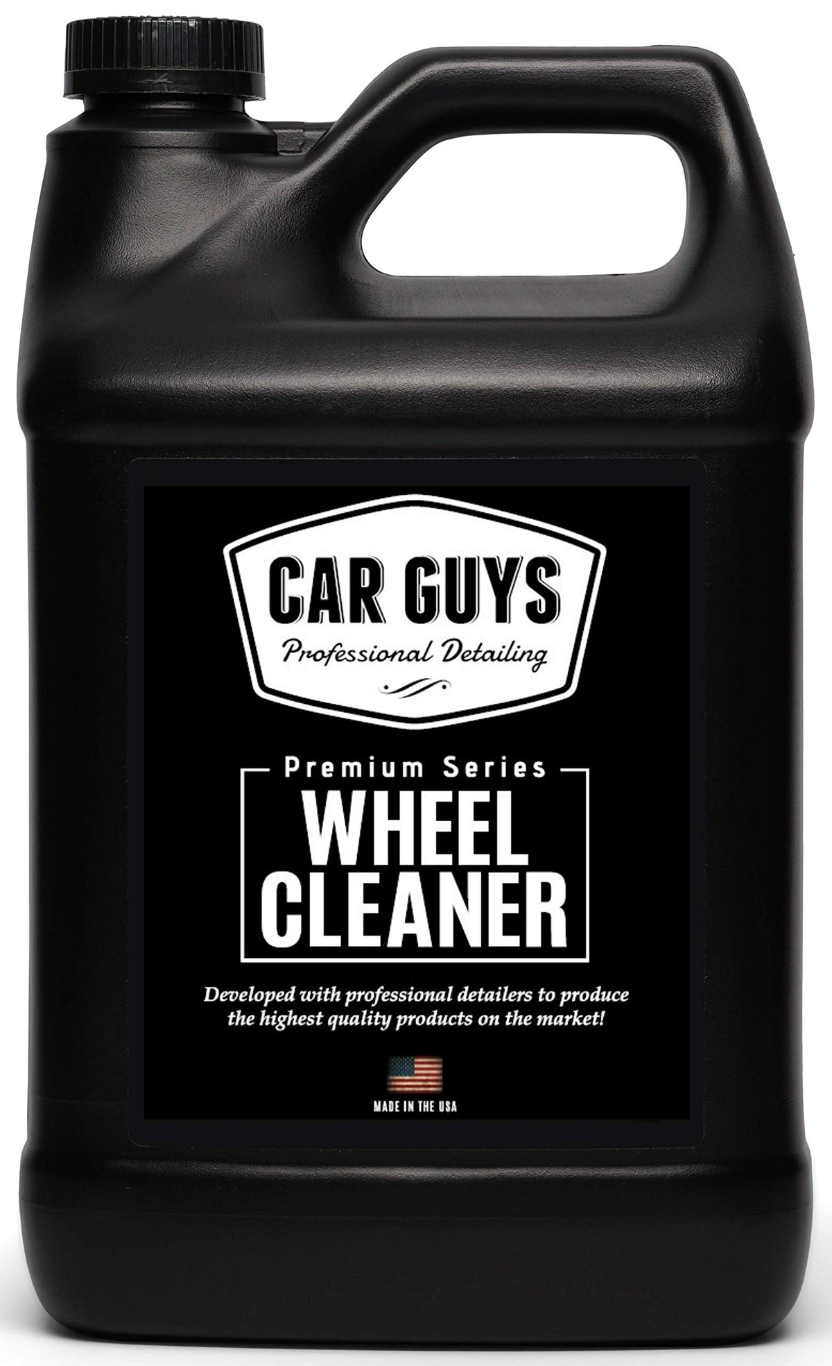 Car Guys Wheel Cleaner 1 Gallon Refill | Effective Rim And Tire Cleaner | Safe & Versatile Brake Dust Remover | 1 Gallon (Sprayer Not Included)