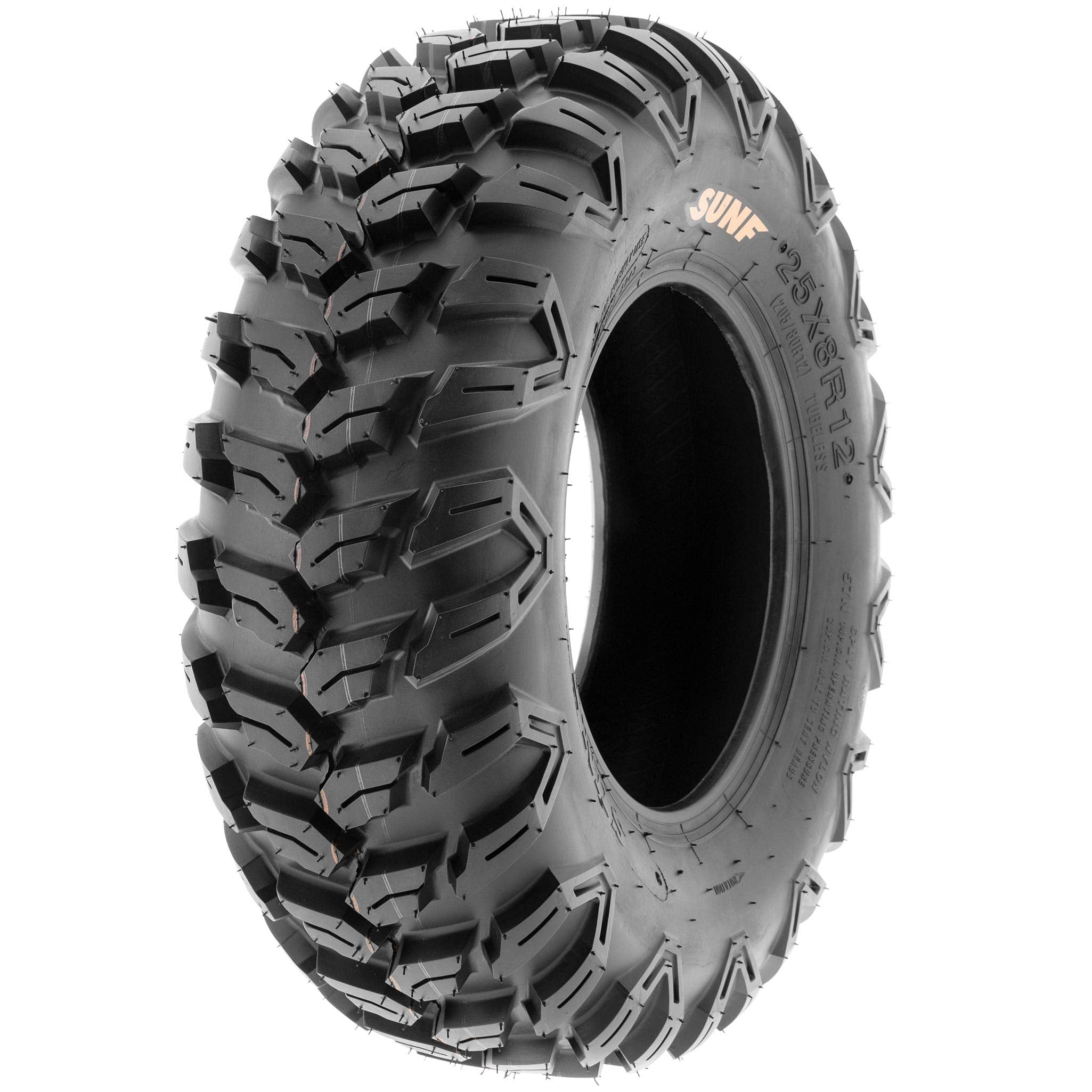 Set Of 4 Sunf A043 Xc Racing Atv Utv Radial Sport Tires 27X9R12 Front & 27X11R12 Rear, 6Pr, All-Terrain Off-Road & Track