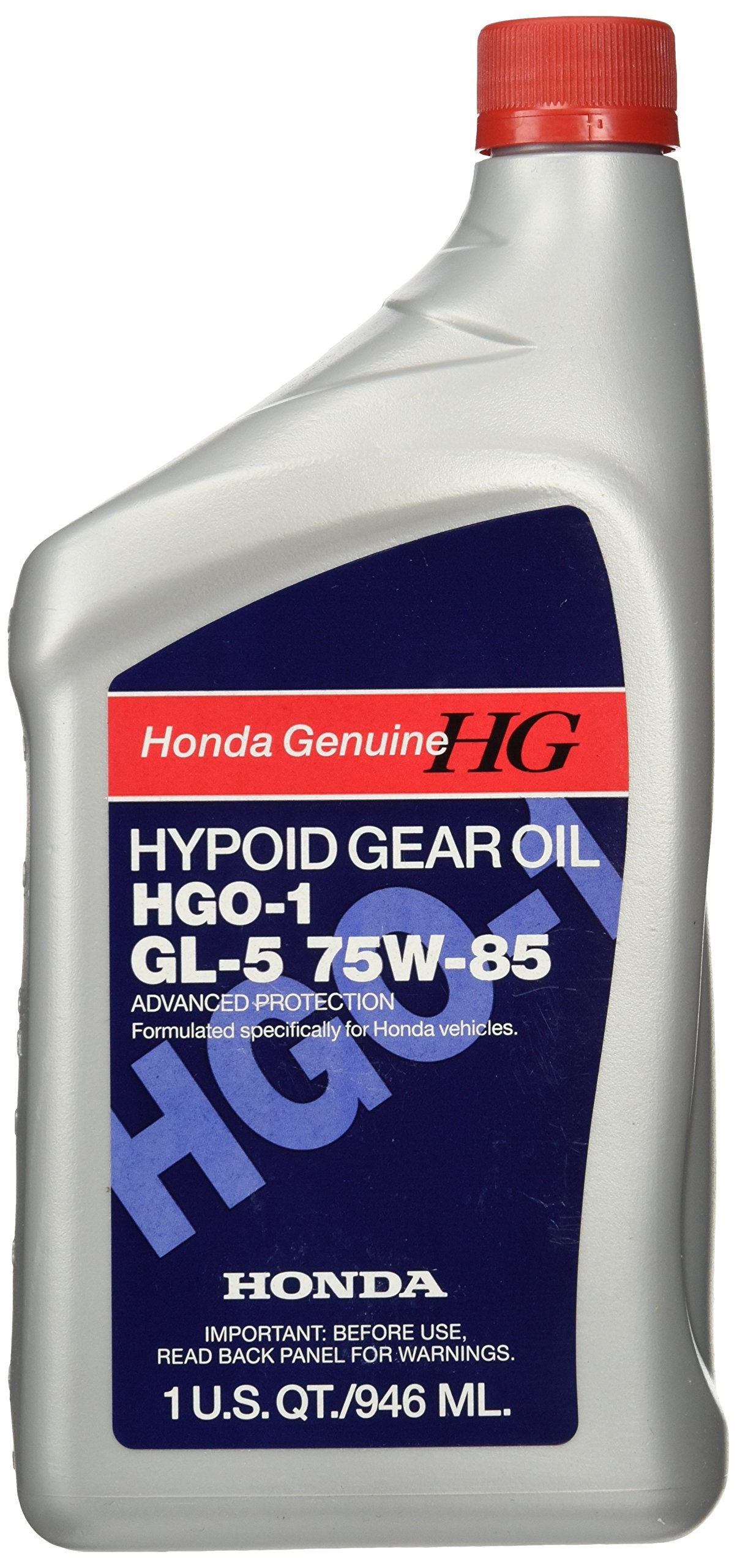 Genuine Honda 08200-9014 Hypoid Gear Oil Hgo-1 Gl-5 75W-85