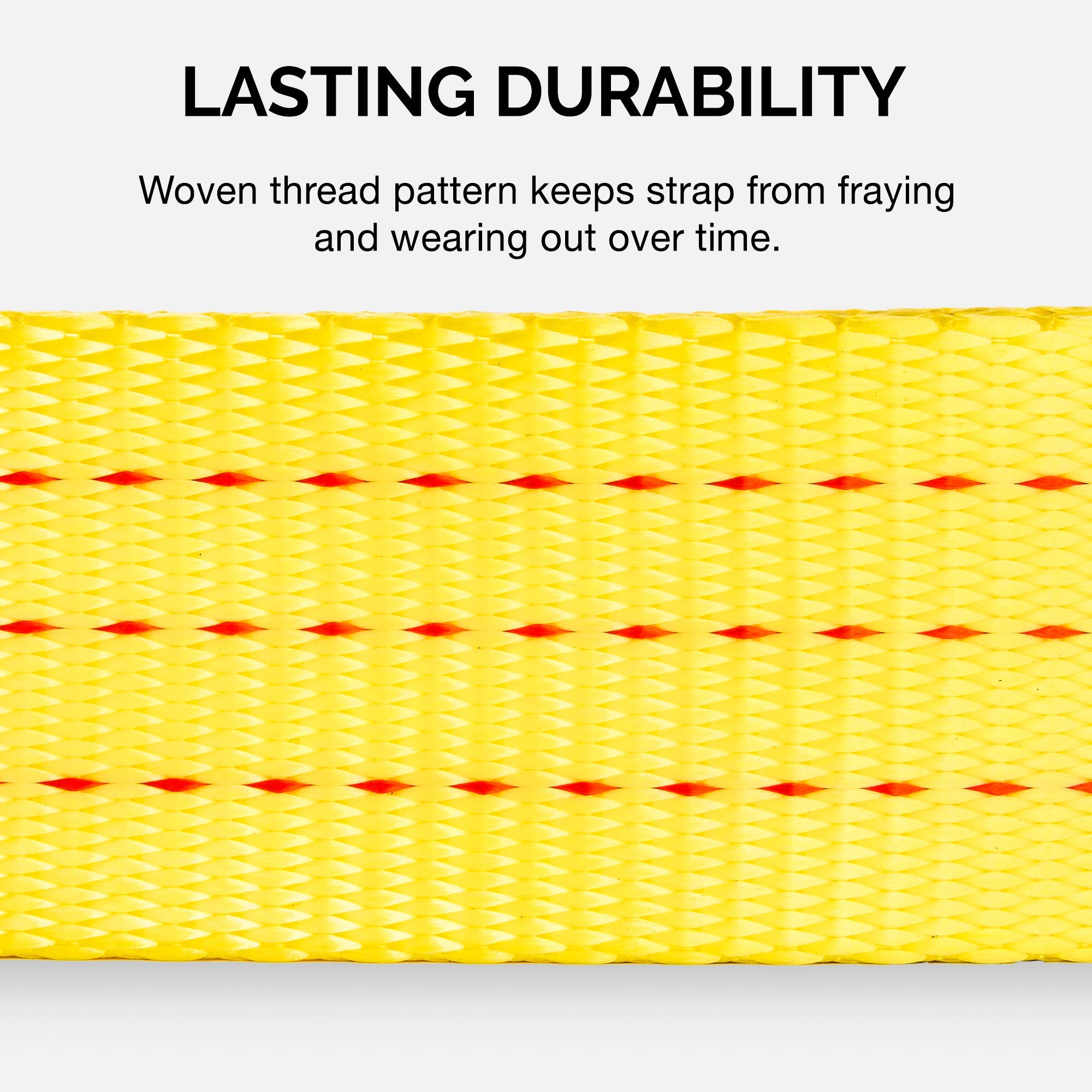 Neiko 51008A Heavy Duty Tow Strap With Hooks 2 Pack, 2    X 30, 10,000 Lb Capacity, Tow Rope For Vehicles, Cars, Trucks, Atv Tow