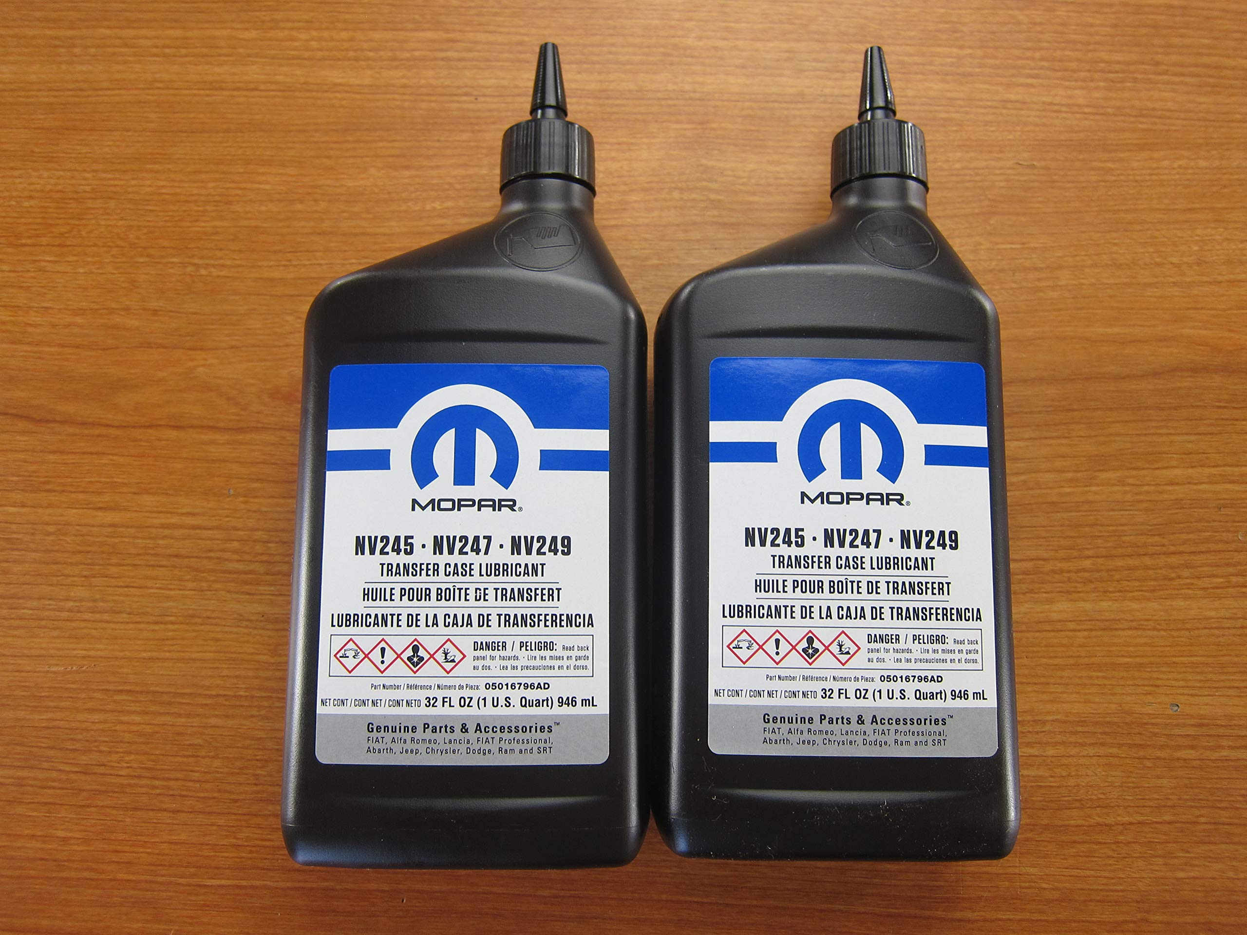 Mopar Two Quarts Of Lubricant For Nv245 Nv247 Nv249 Transfer Cases New Oem