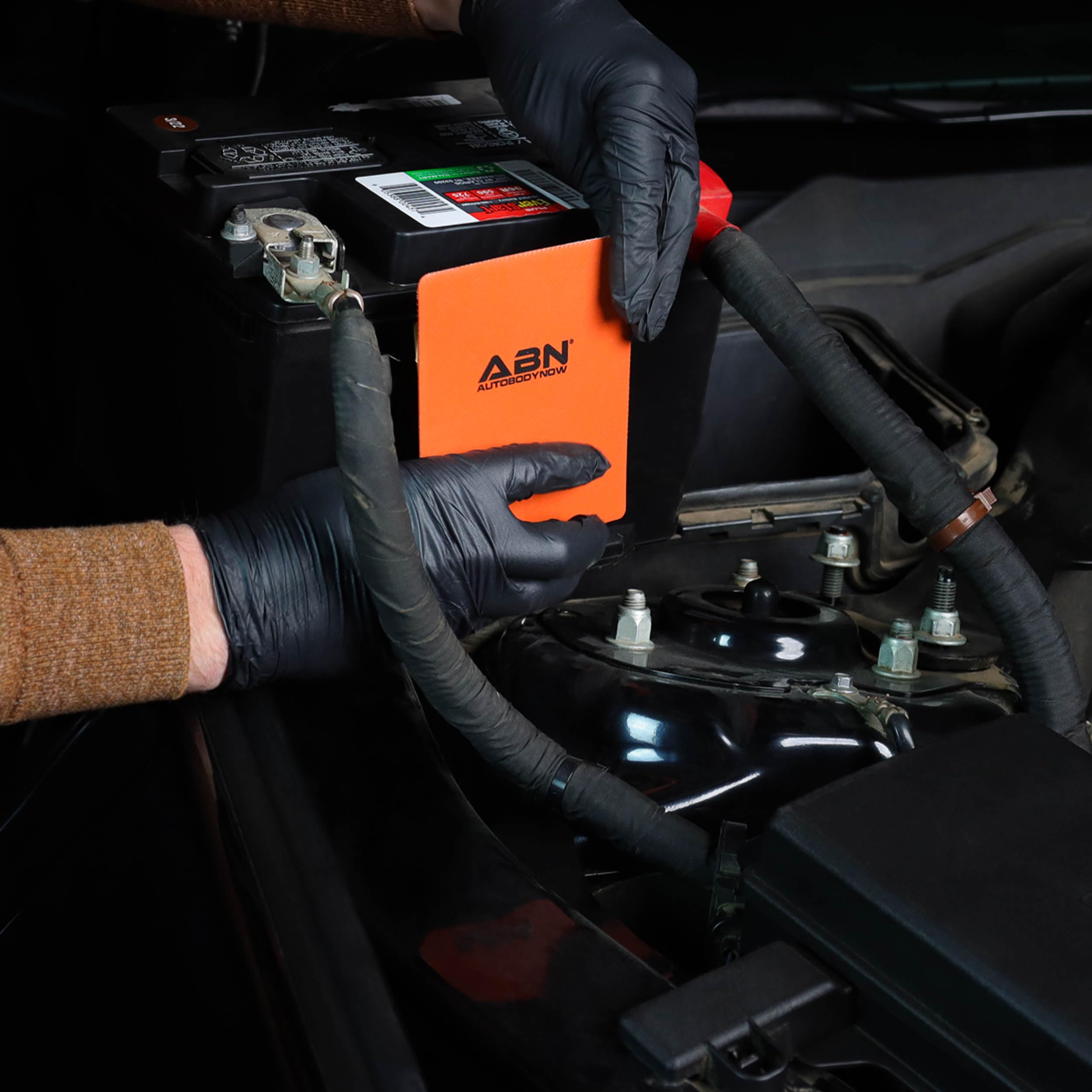 Abn Silicone Heater Pad Car Battery Heater Pad Engine Block Heater Pad Oil Pan Heater Pad, 4X5 Inch - 120V 250 Watt