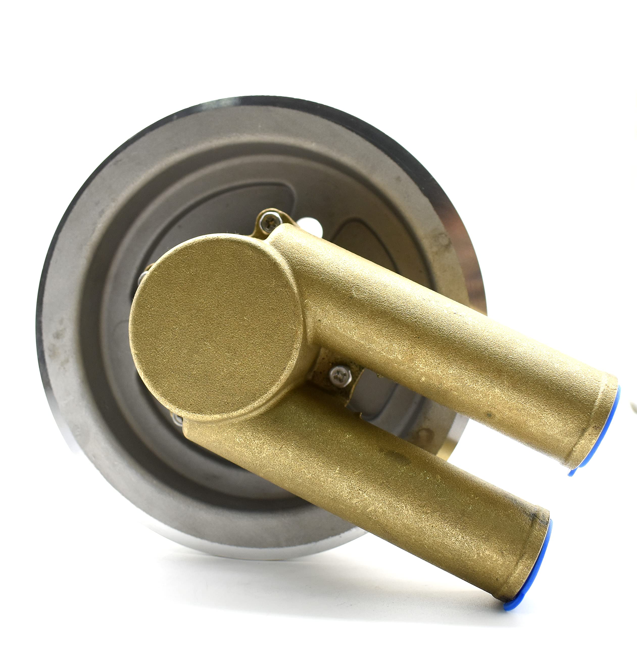 21214596 Sea Water Pump 5.7 Crank Mounted Sea Water Pump For Volvo Penta 4.3 5.0 5.7 Replace 21214596 3858229 With Double-V Belt Pulley