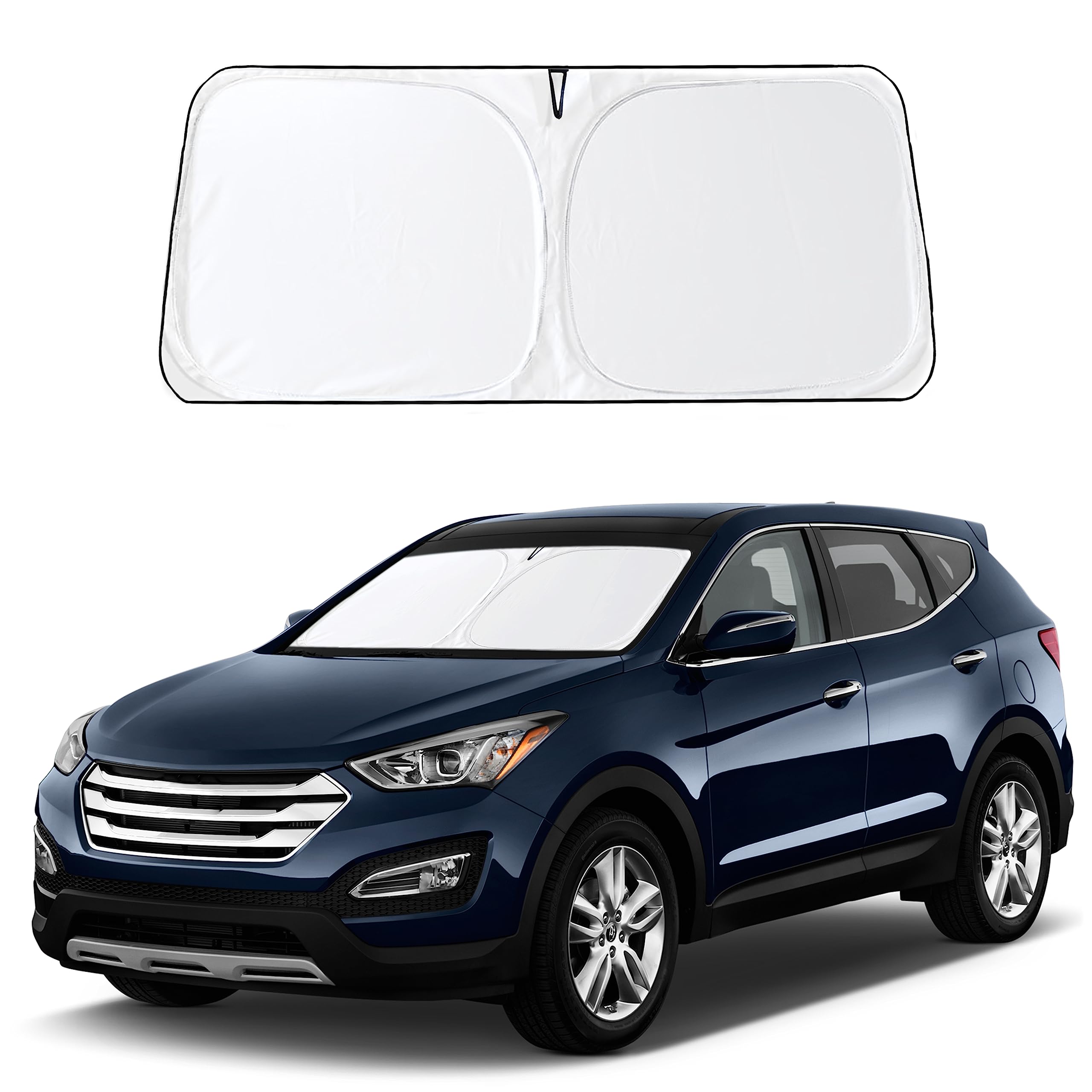 For Hyundai Tucson 2016-2021 Car Windshield Sunshade - Front Window Sun Protector For Uv & Sun Protection -Econour Car Interior