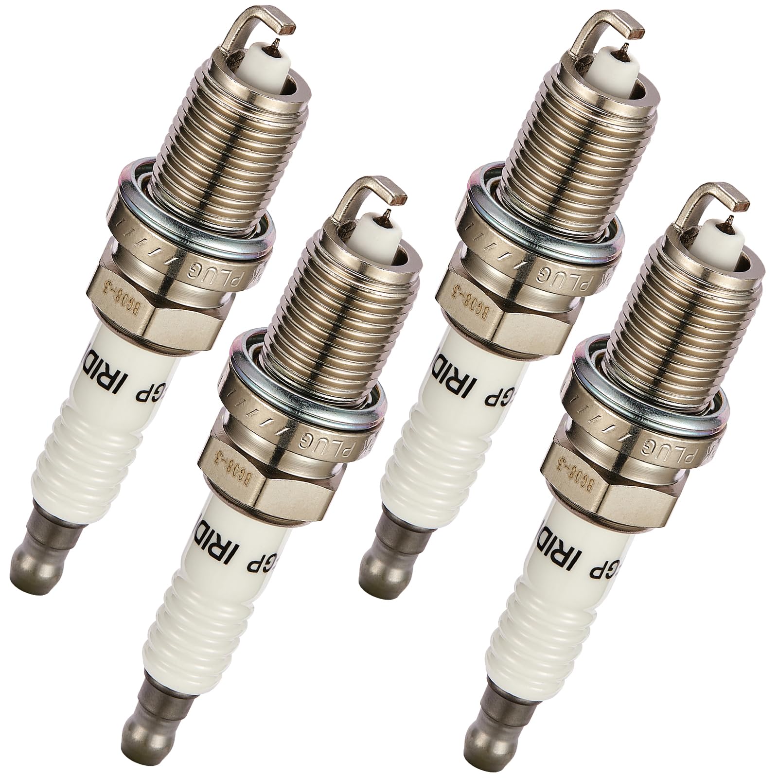 Bdfhyk Set Of 4 Iridium Spark Plug Compatible With Acura El 2001-2005 Honda Civic 2001-2005,1.7L L4 Engine Replacement For 7100 Zfr6Fgp