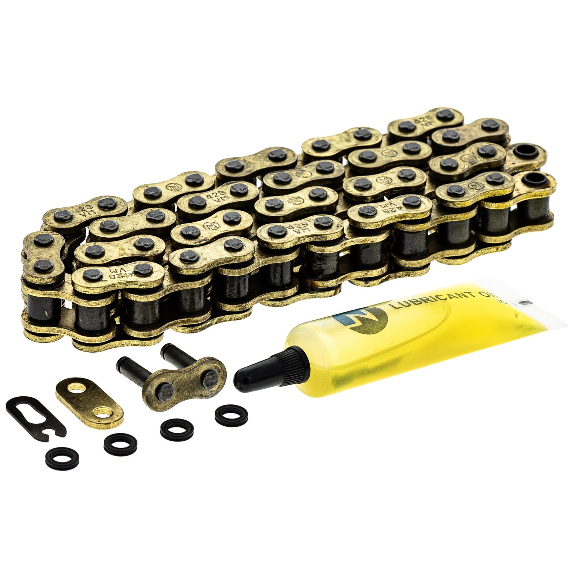 Niche Gold 428 X-Ring Chain 44 Links With Connecting Master Link