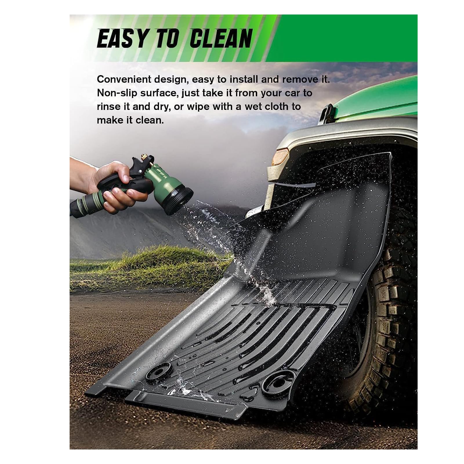 VIWIK Floor Mats & Cargo Liner Fit for Honda CR-V 2023-2025 (Include Hybrid Model) All Weather Custom Floor Liners Cargo Mat Dec