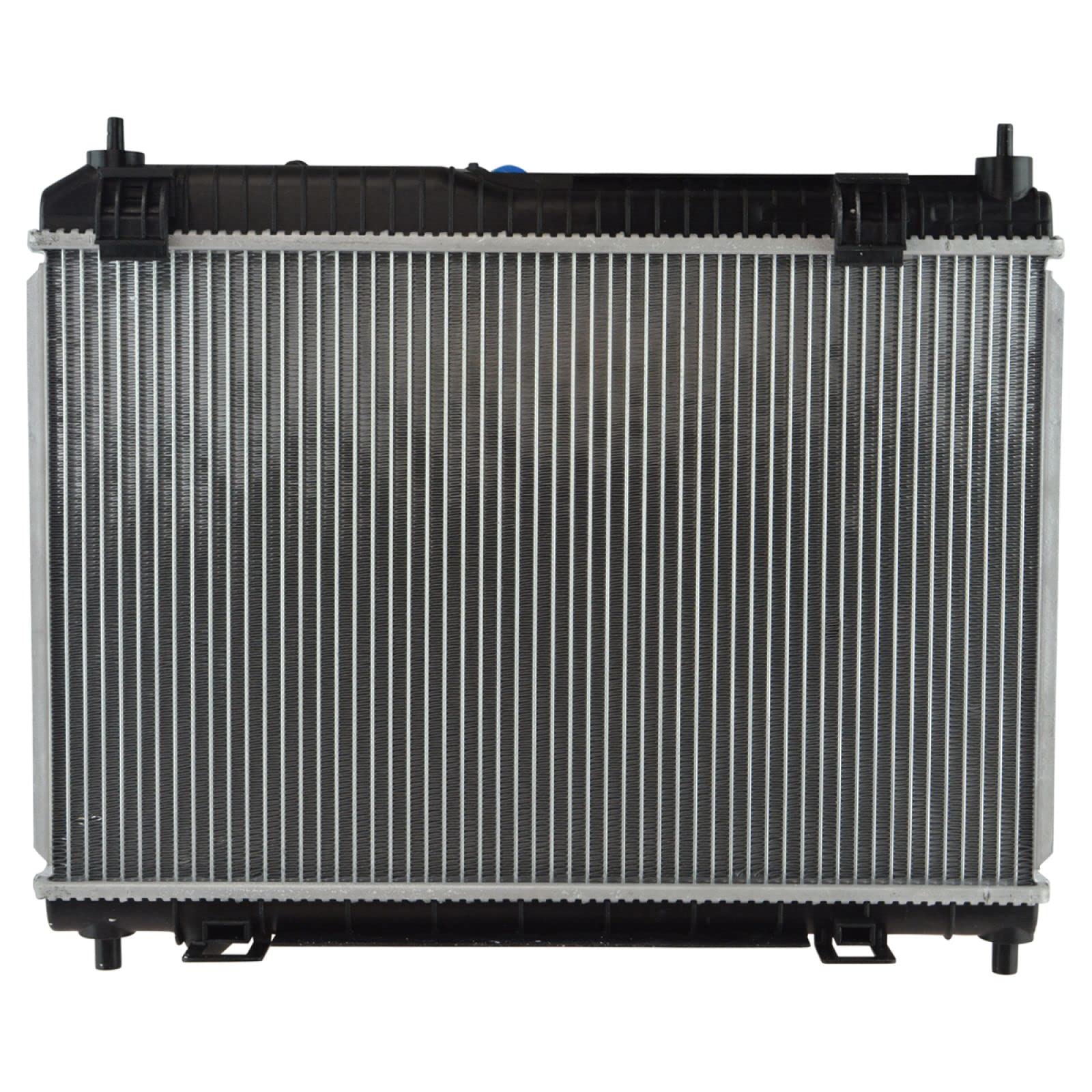 Trq Radiator Assembly Aluminum Core Compatible With 11-18 Ford Fiesta Cu13201 Fo3010296
