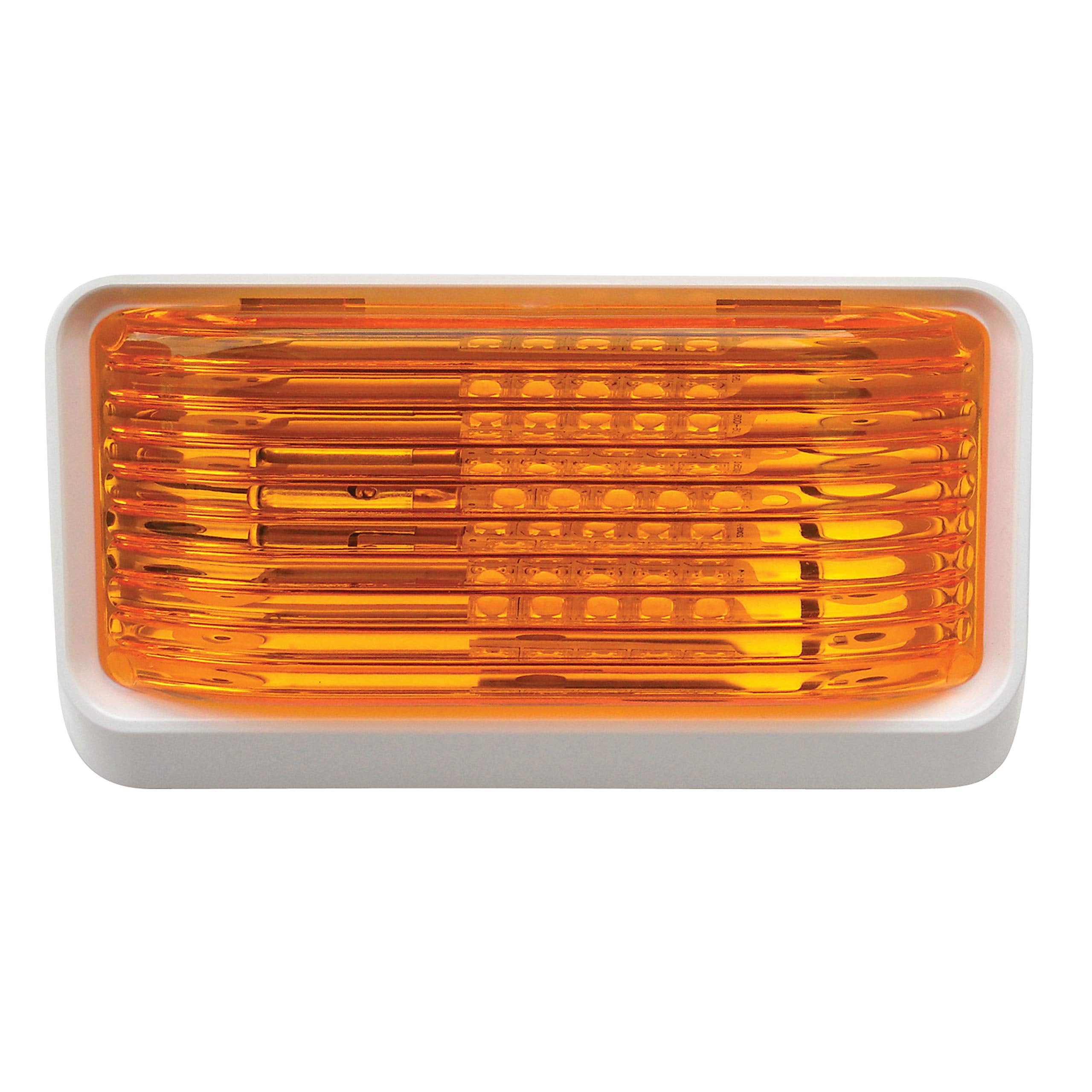 Diamond Group 52726 LED Porch Light with Amber Lens