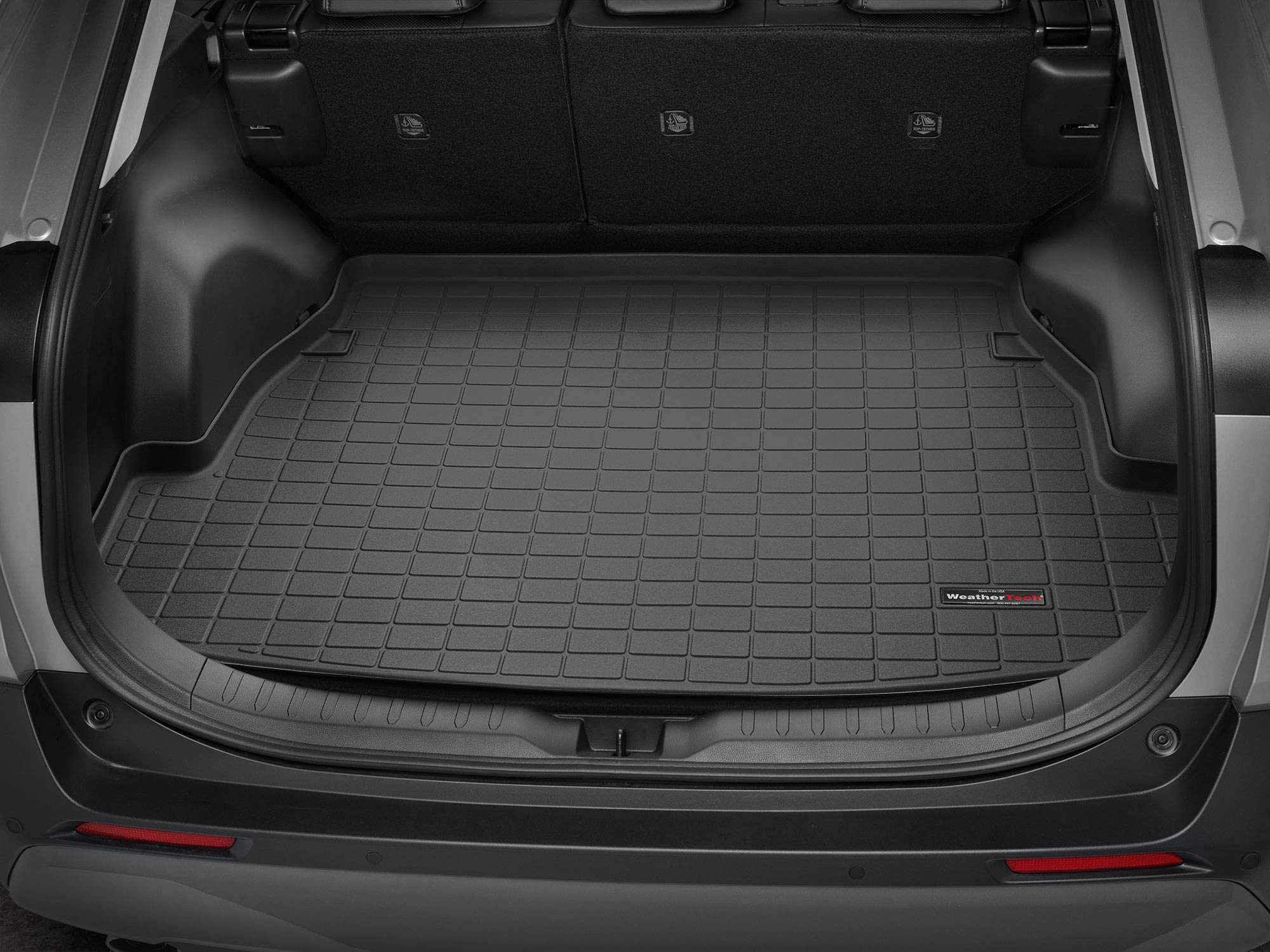 Weathertech Cargo Trunk Liner For Toyota Rav4, Rav4 Hybrid - Behind 2Nd Row (401246) Black