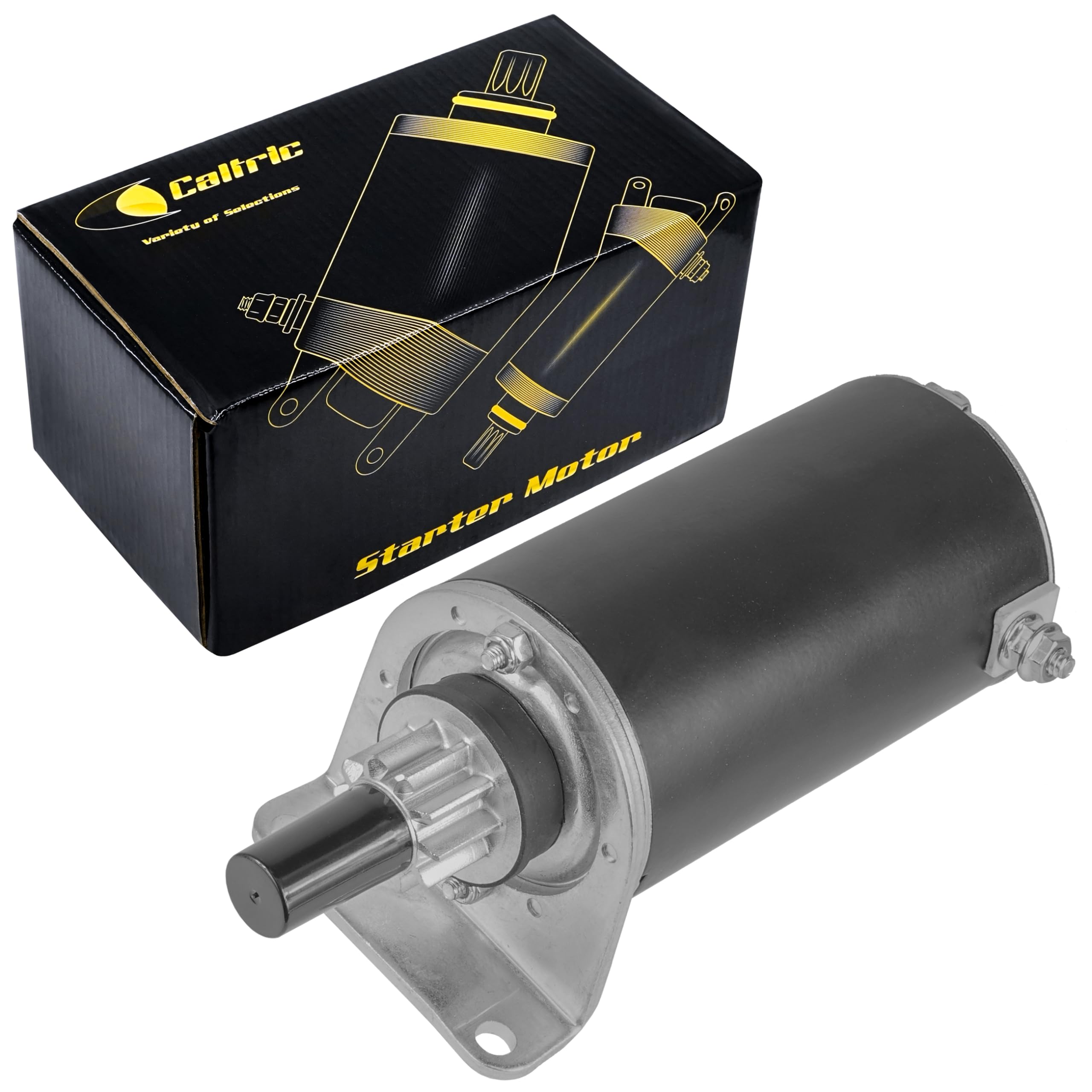 Caltric Starter Compatible with Kawasaki Fh601D Fh601V Fh641V Fh661V Fh680D All