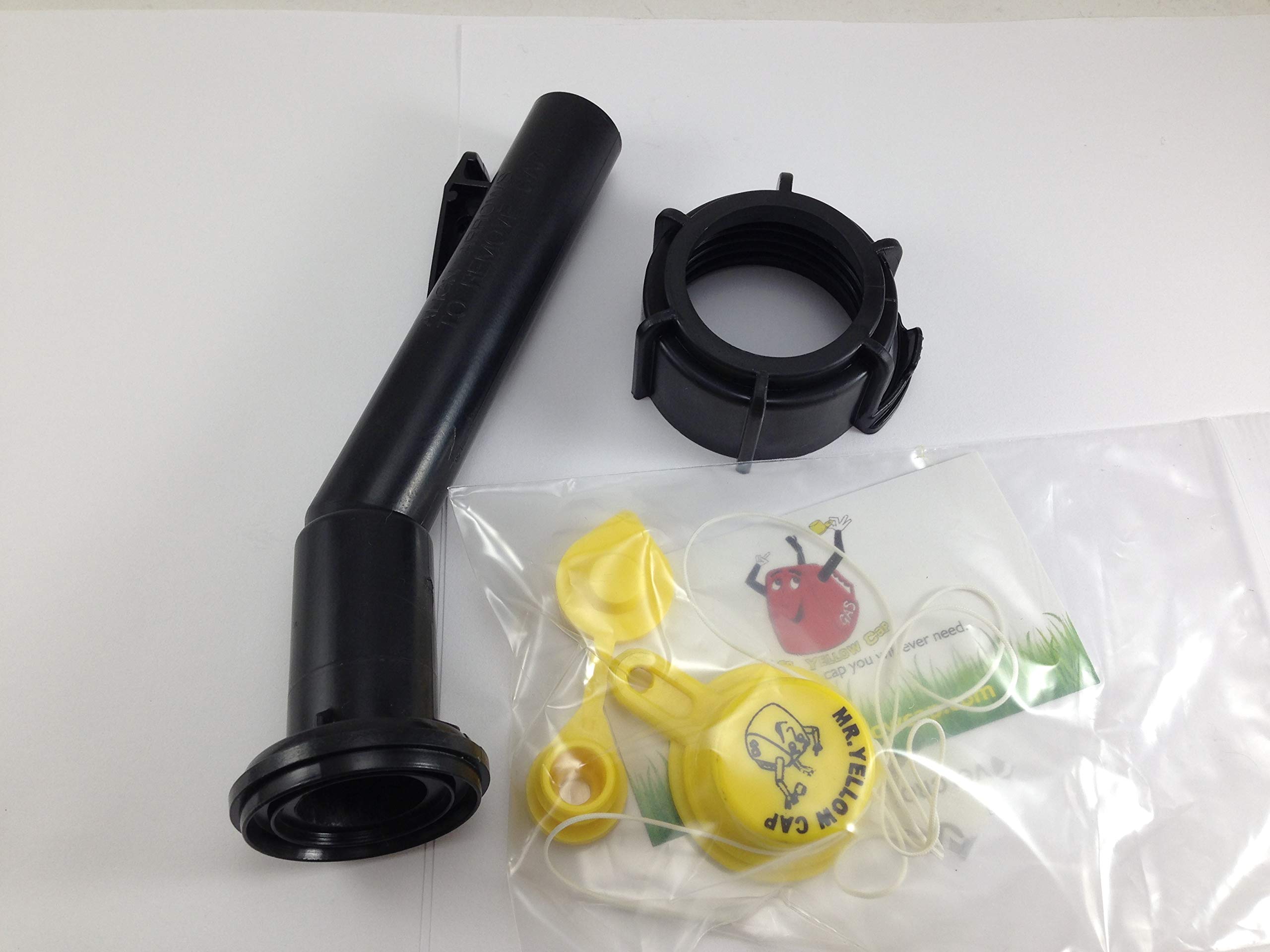 1 - Fuel Gas Can Jug Spout Nozzle, Ring, & Pack for Blitz Wedco Scepter Essence Midwest Eagle