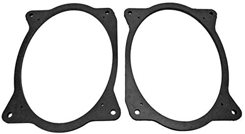 Rear Deck Speaker Adapter Spacer Rings Fits 2002-2011 Camry & 2003-2013 Corolla 6X9 - Sak008_69-1 Pair