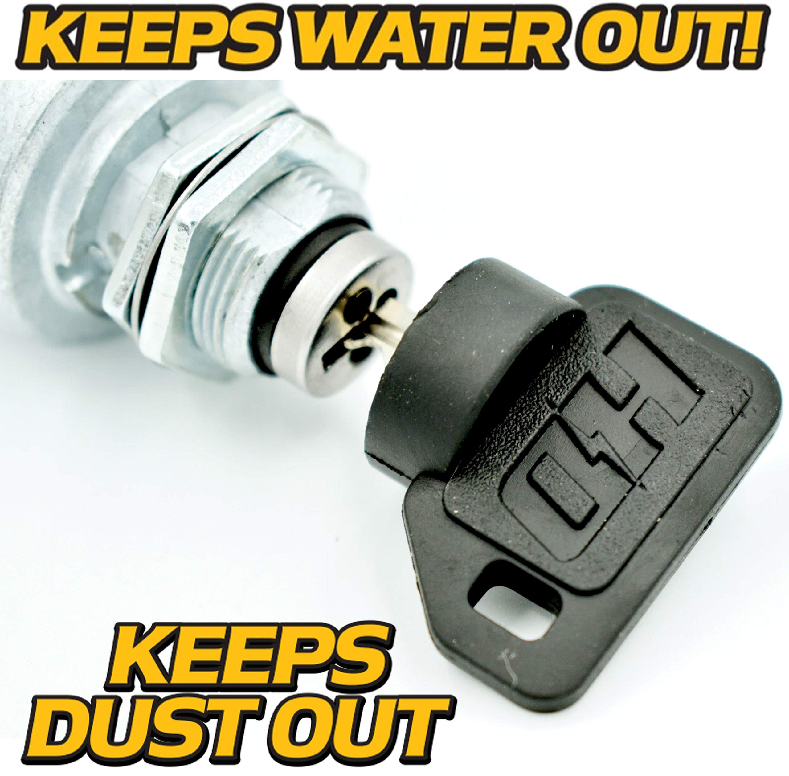 Hd Switch Am136681 Am120819 Ignition Switch Module W/Replaceable Ignition & 2 Umbrella Keys Fits John Deere Model 415 425 445 45