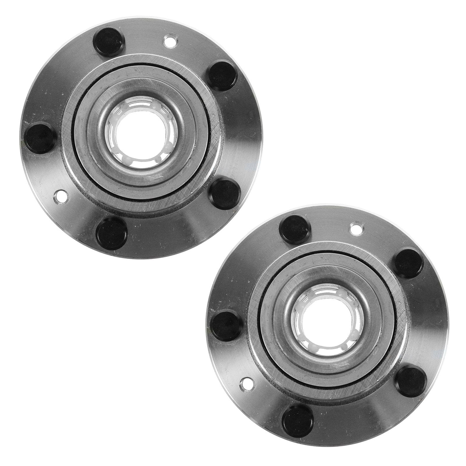 Trq Rear Wheel Hub Bearings Assembly Set Compatible With 2006-2007 Ford Fusion 2003-2004 Mazda 6 2006 Mercury Milan