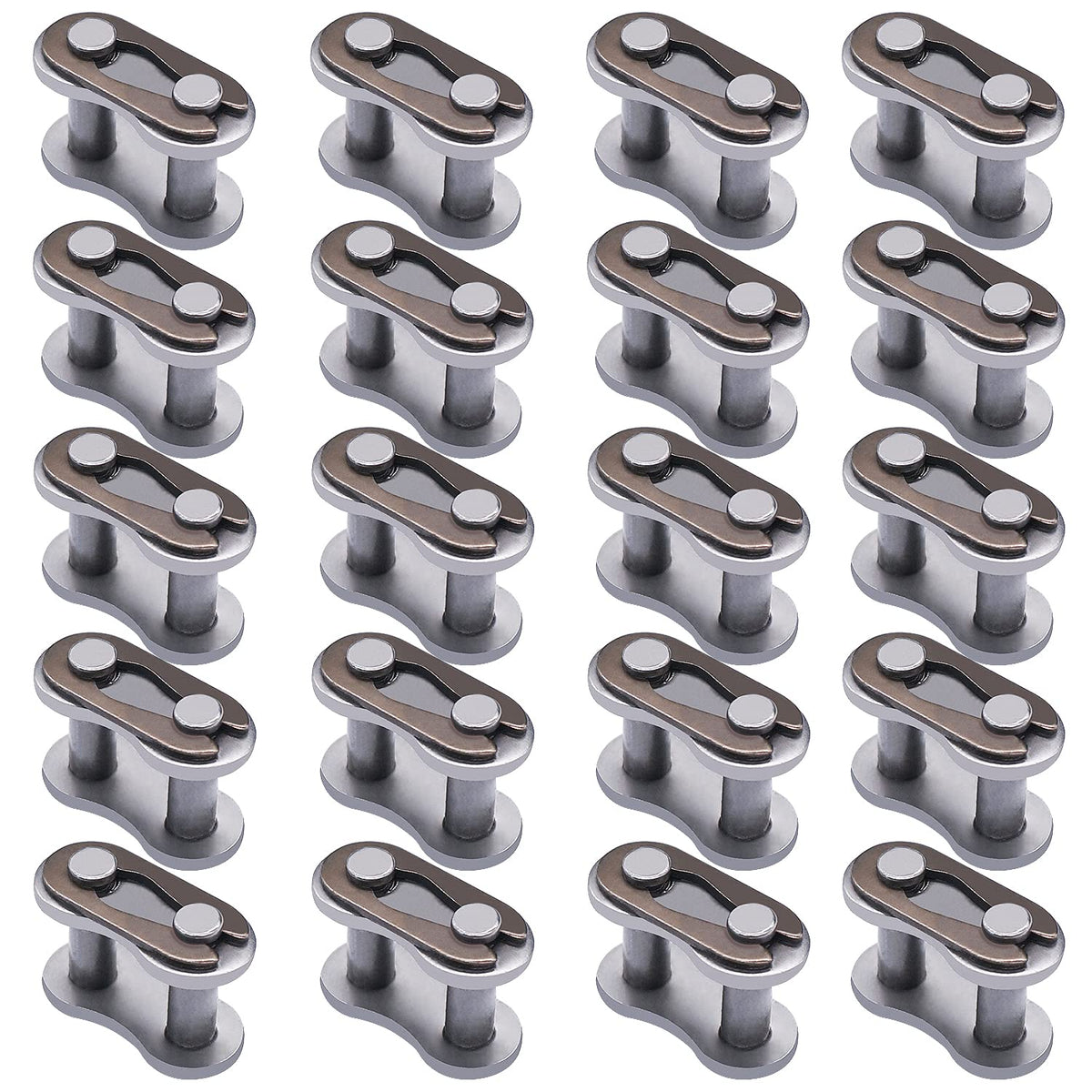 Twtade 20Pcs #35 Master Link Chain Roller Connector For Go Kart,Mini Bike, Baja Doodle Bug Motovox Etc.I-L-039