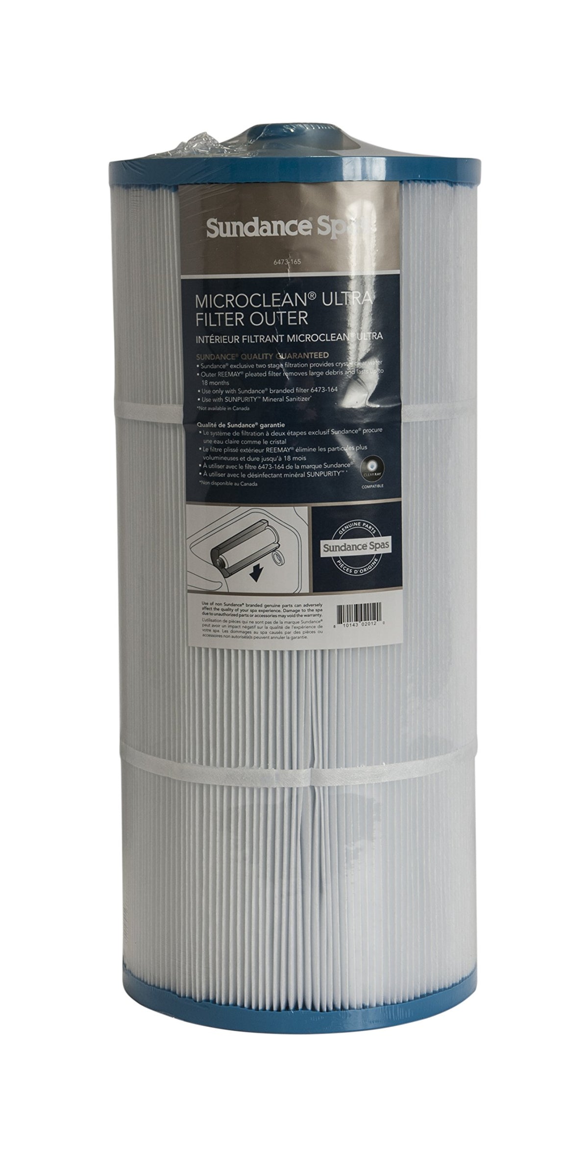 Sundance Microclean Filter Ultra Outer Filter Only #6473-165