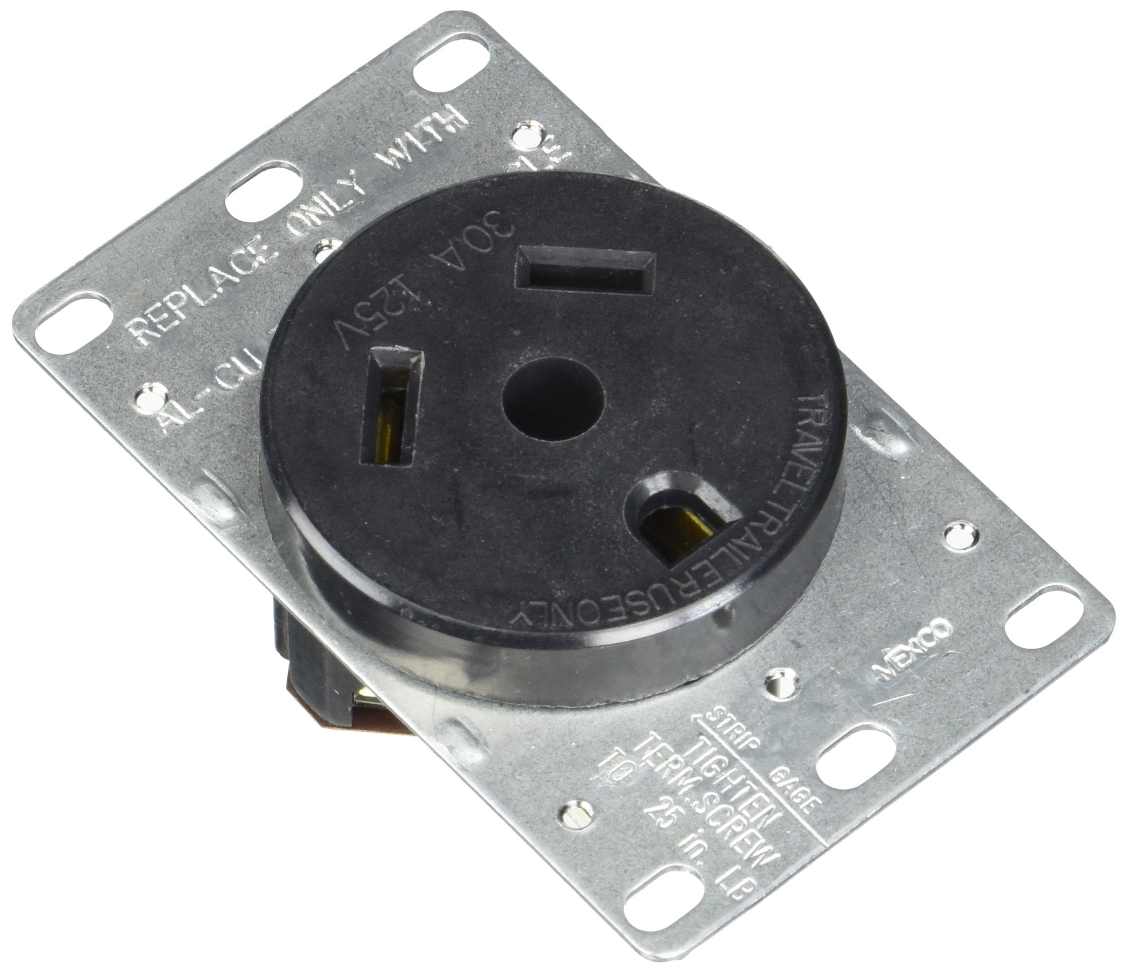 Cooper Wiring Devices 1263Box Flush Receptacle