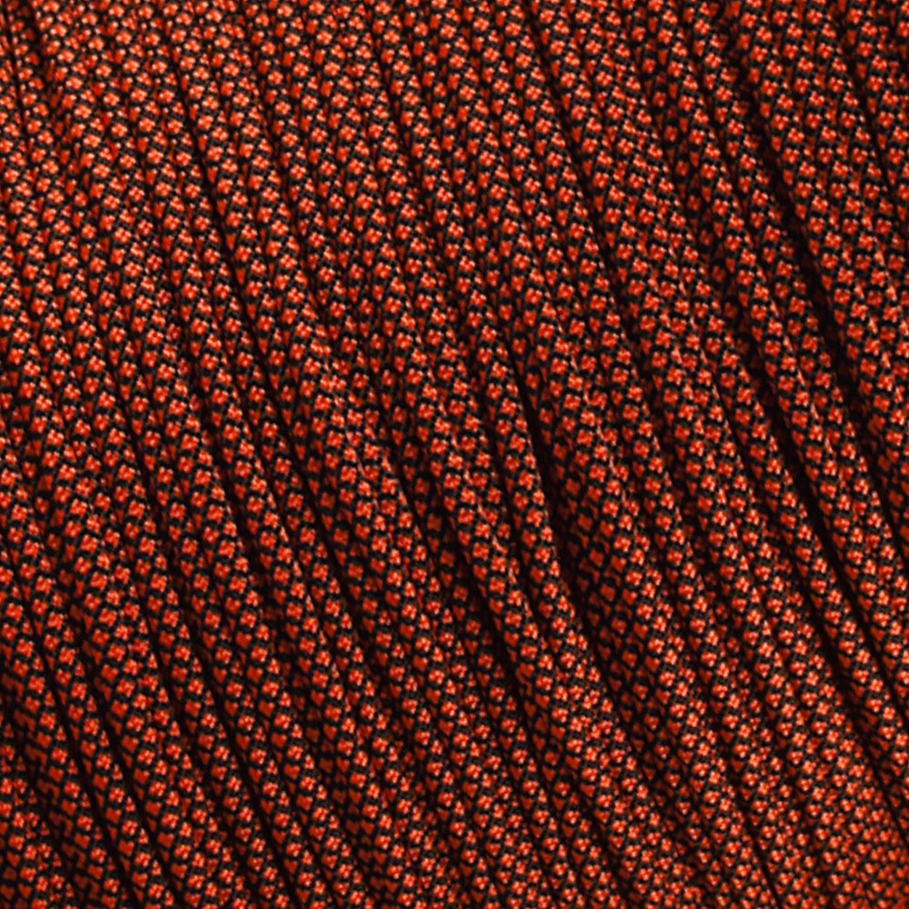 Parachute 550 Paracord Type Iii 7 Strand - (Orange Diamonds, 25 Feet)