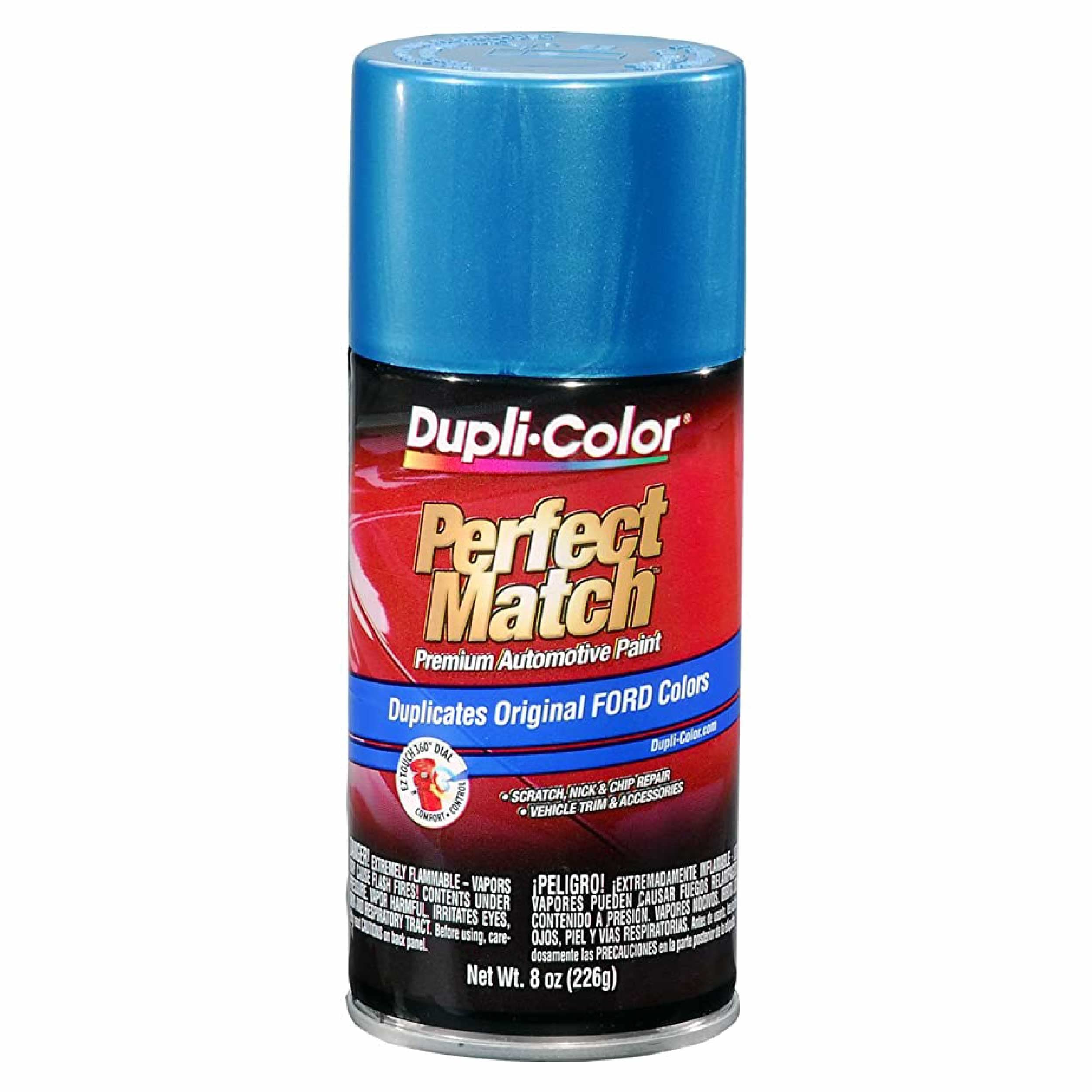 Dupli-Color Ebfm03827 Perfect Match Automotive Spray, Ford Medium Blue Metallic, 3P - 8 Oz. Aerosol Can