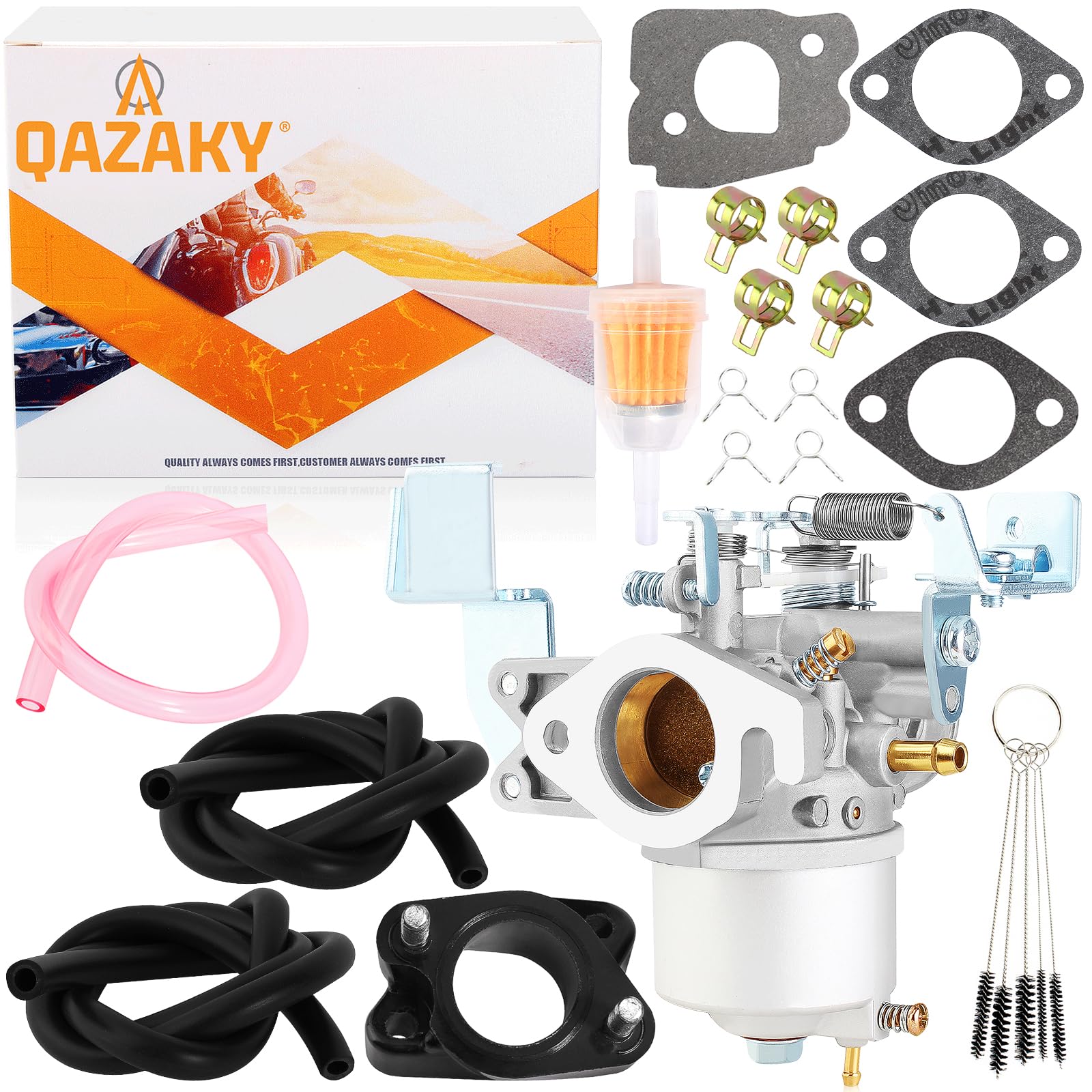 Qazaky Carburetor Compatible With Yamaha Gas Golf Cart G2 G5 G8 G9 G11 G14 4-Cycle Engine 1985-1996 J38-14101-00 J38-14101-01 J38-14101-02 Jn3-14101-00 Jn3-14101-10 Carb