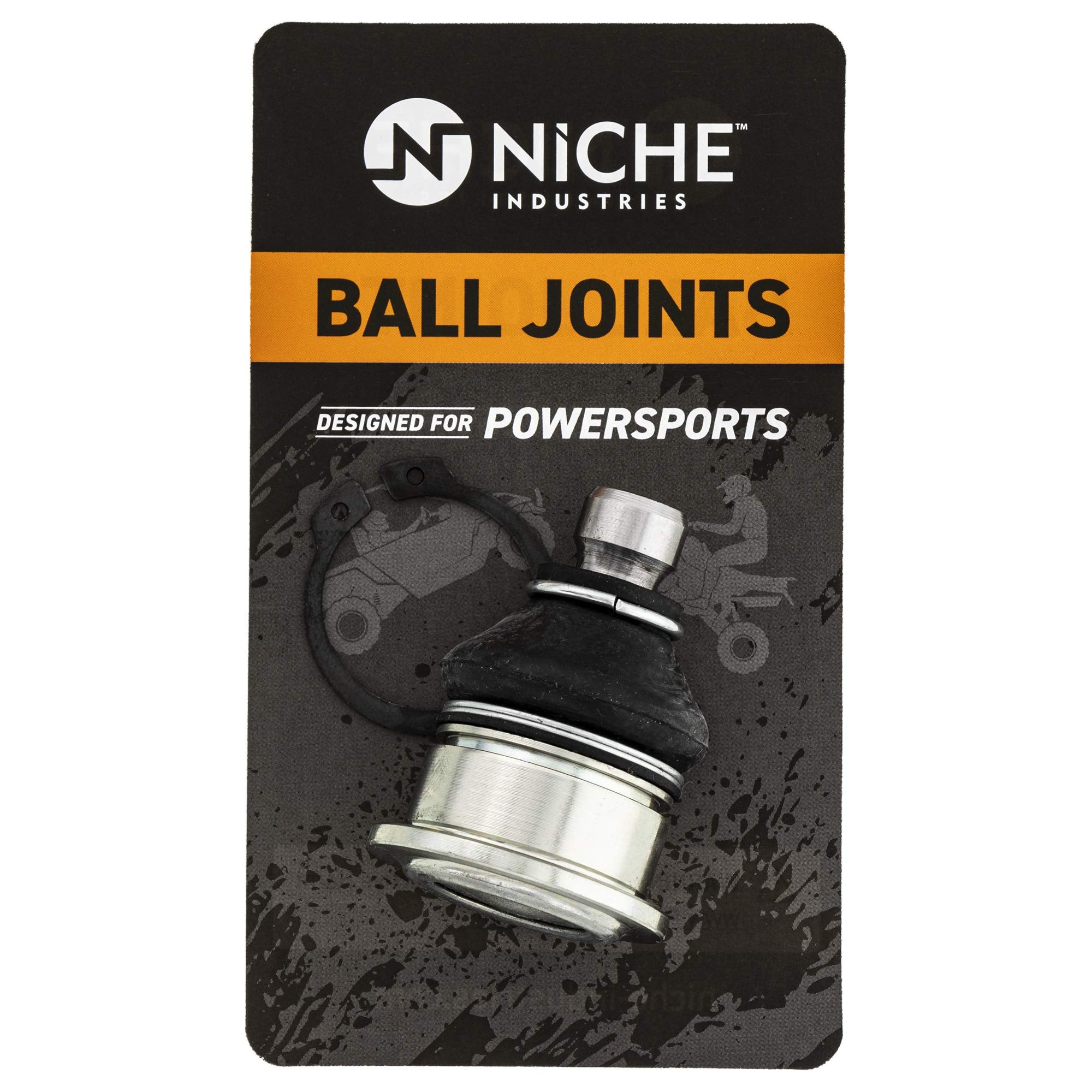 Niche Ball Joint For Yamaha 5Km-23579-00-00 Grizzly 660 Yfm660F Yfm660Fh Hunter Hardwoods Yfm660Fhw Lower 2 Pack