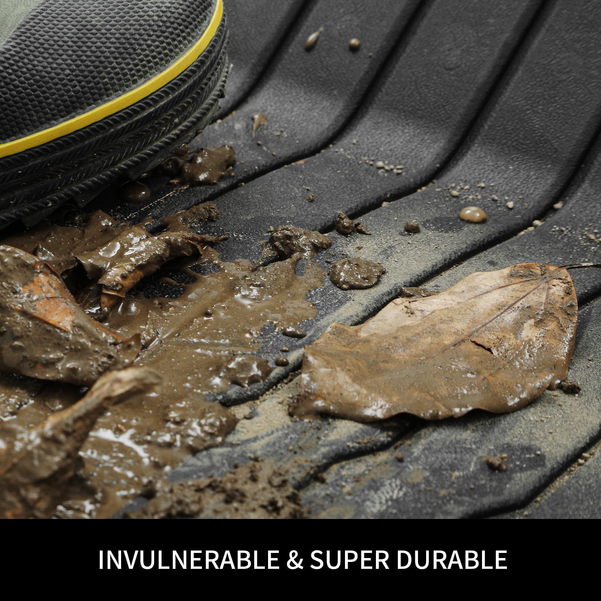 Oedro Floor Mats Fits For Tesla Model Y 5-Seater 2025 2024-2020 Custom Fit All Weather Tpe Automotive Interior Cargo Liners Trun