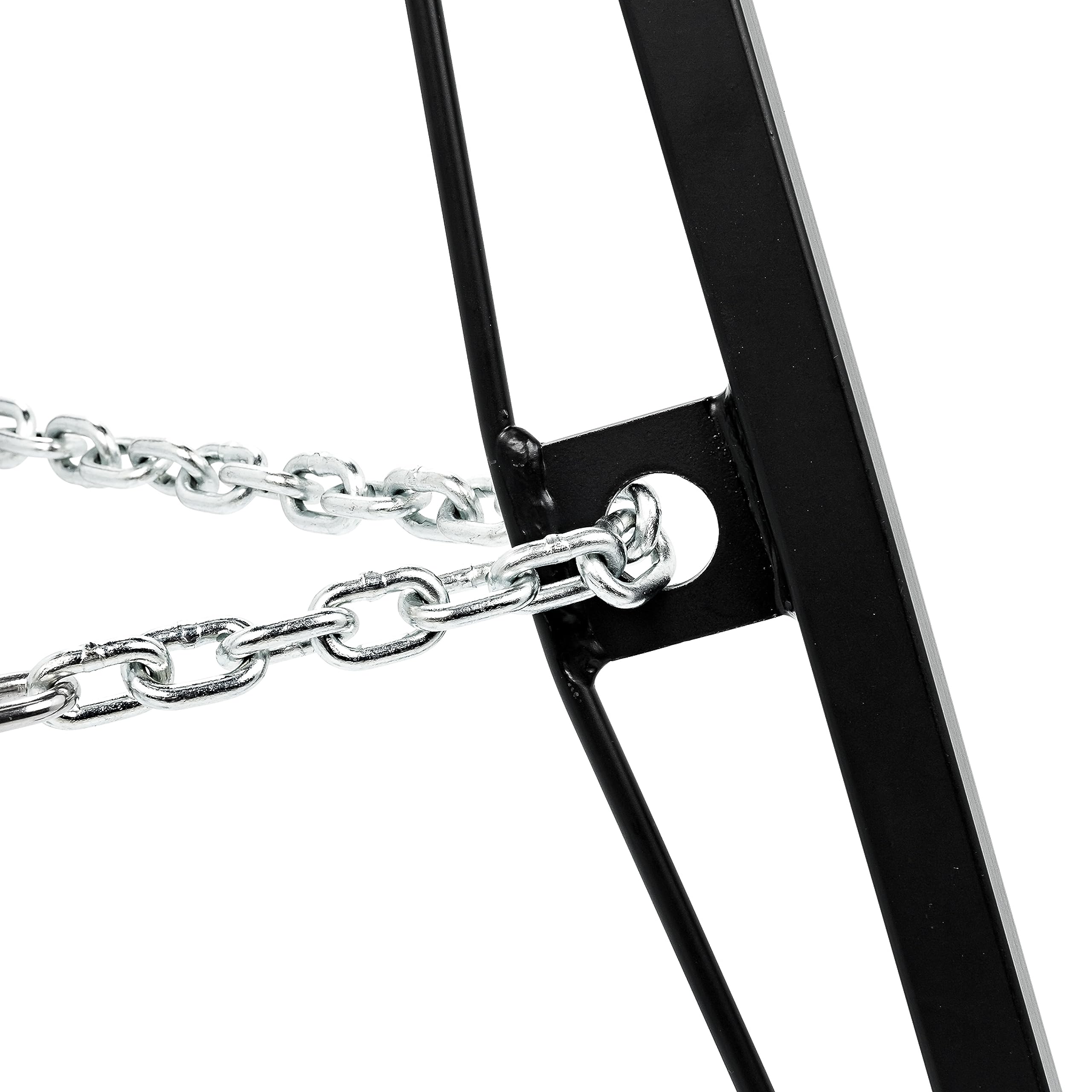 Camco Eaz-Lift Camper & RV Gooseneck Stabilizer Tripod Jack - Reduces Movement on 5th Wheel Trailers - Features Adjustable Heigh