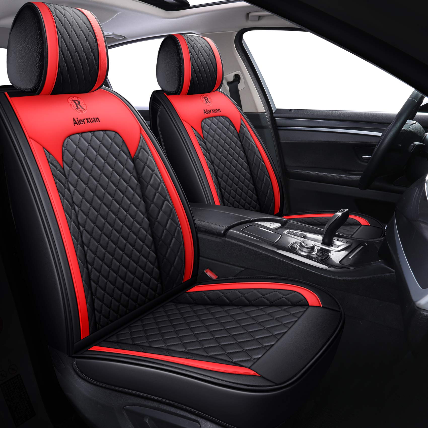 Aierxuan Front Car Seat Covers Women Leather Waterproof Universal For Rav4 Kia Sorento Pilot Hrv Ridgeline Odyssey Chr Ford Rang