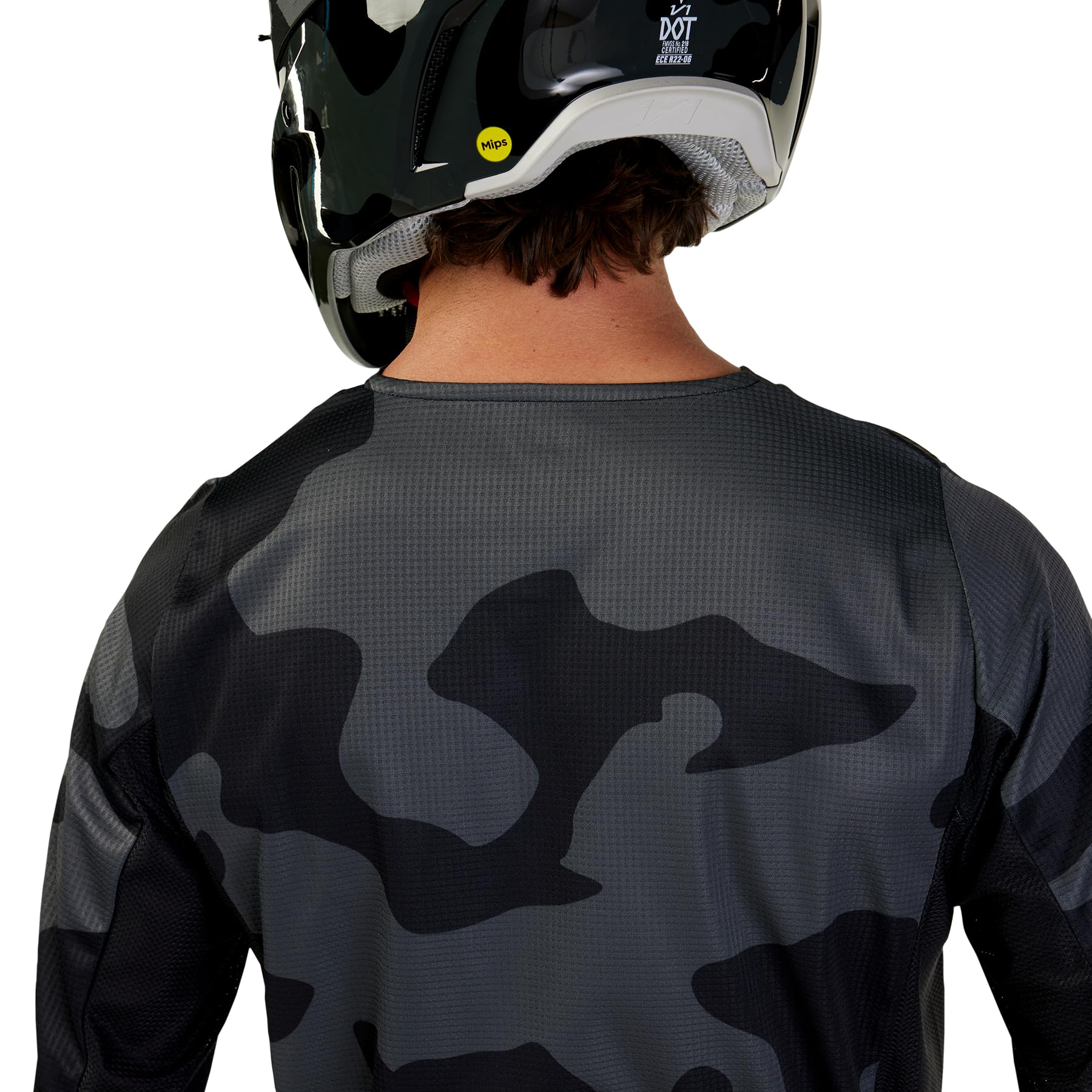 Fox Racing 180 BNKR Motocross Jersey, Black CAMO, XX-Large