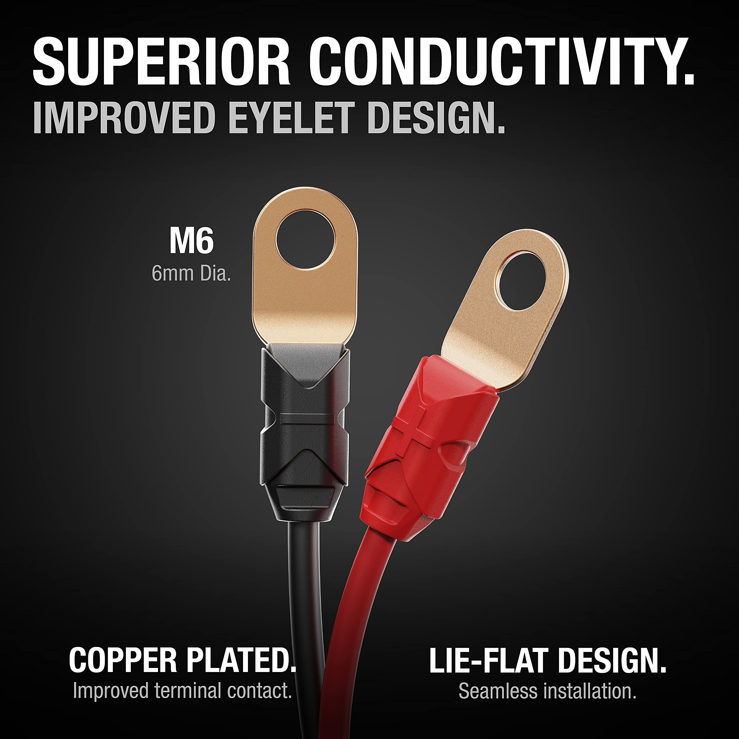 Noco Gc002 X-Connect M6 Eyelet Terminal Accessory Genius Smart Battery Chargers