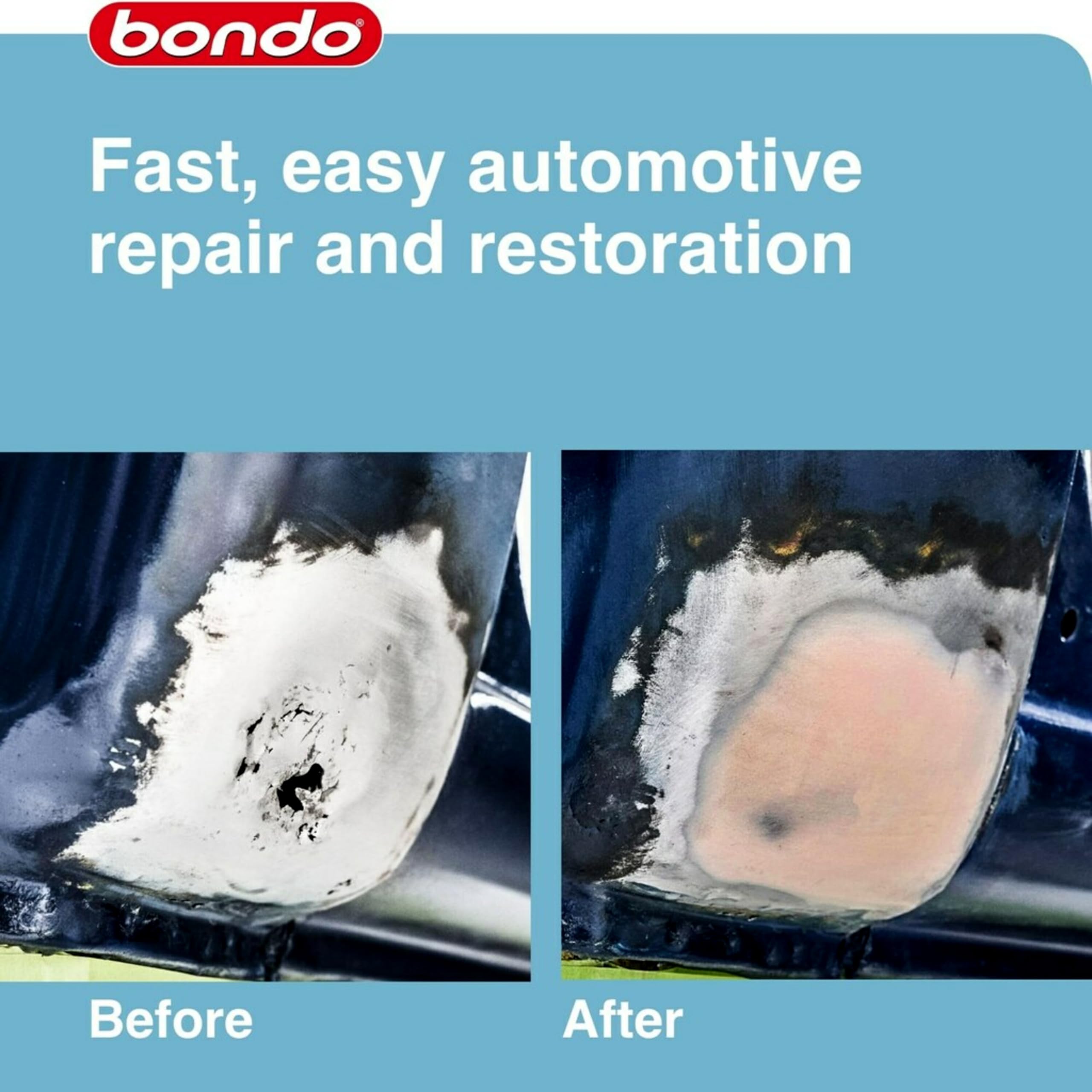 Bondo Bondo-Hair Long Strand Fiberglass Reinforced Filler, 00762, 1 Quart