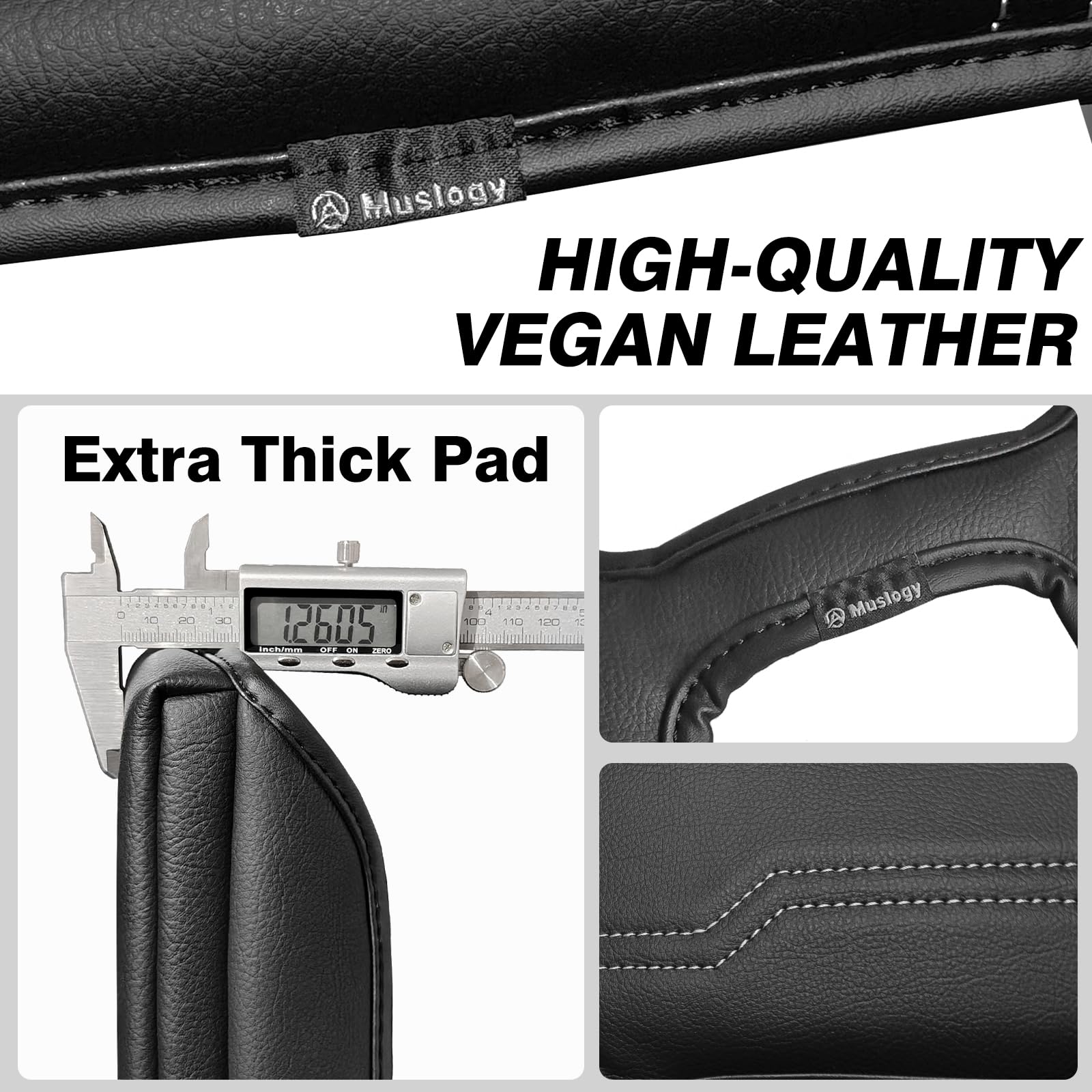 Muslogy Center Console Armrest Cover Compatible With Chevy Silverado & Gmc Sierra 1500 2500 3500 2014-2018 Armrest Pad Arm Rest