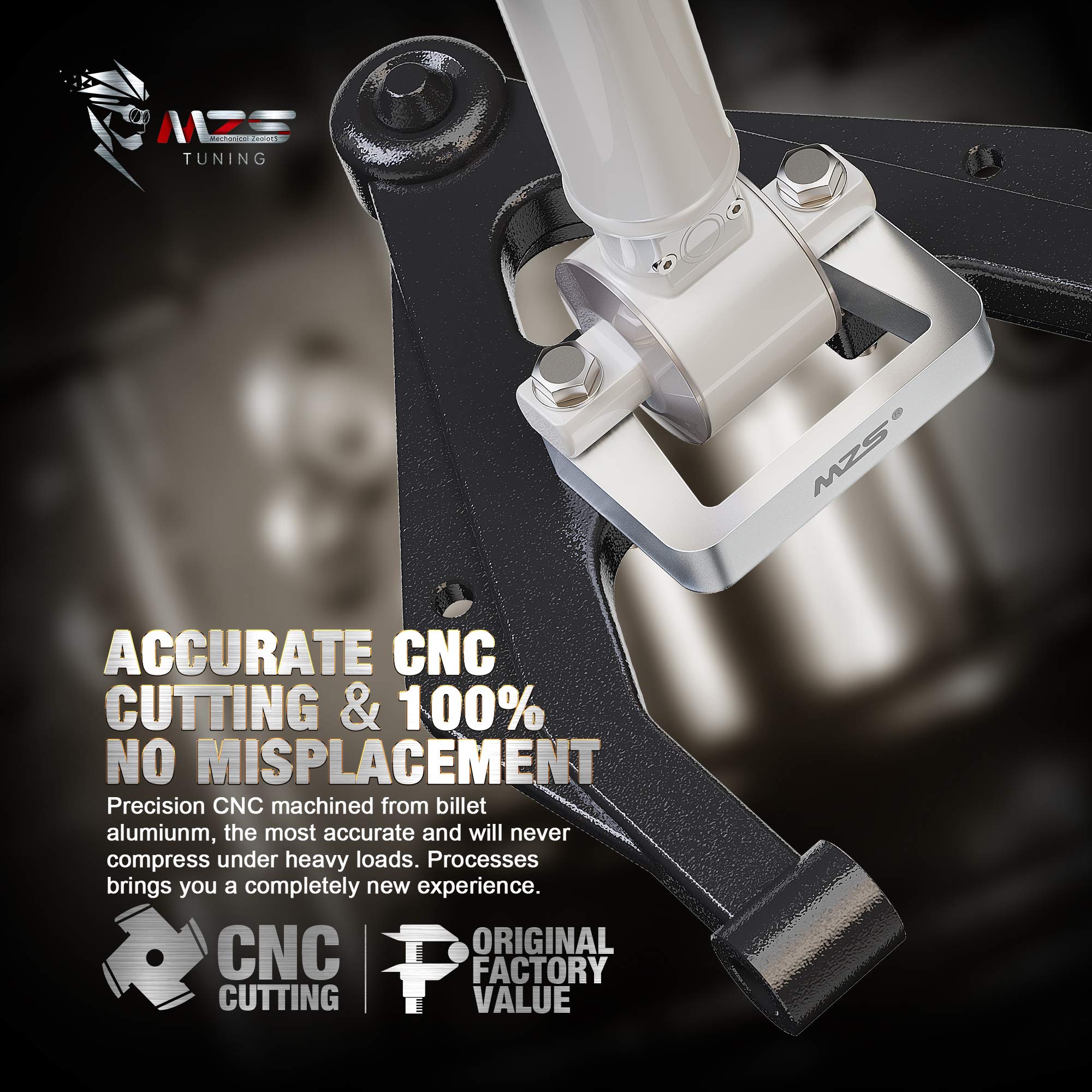 Mzs 2.5'' Front Leveling Kit Compatible With 2007-2025 Tahoe Silverado/Sierra/Avalanche/Suburban 1500 Yukon Xl 2Wd 4Wd