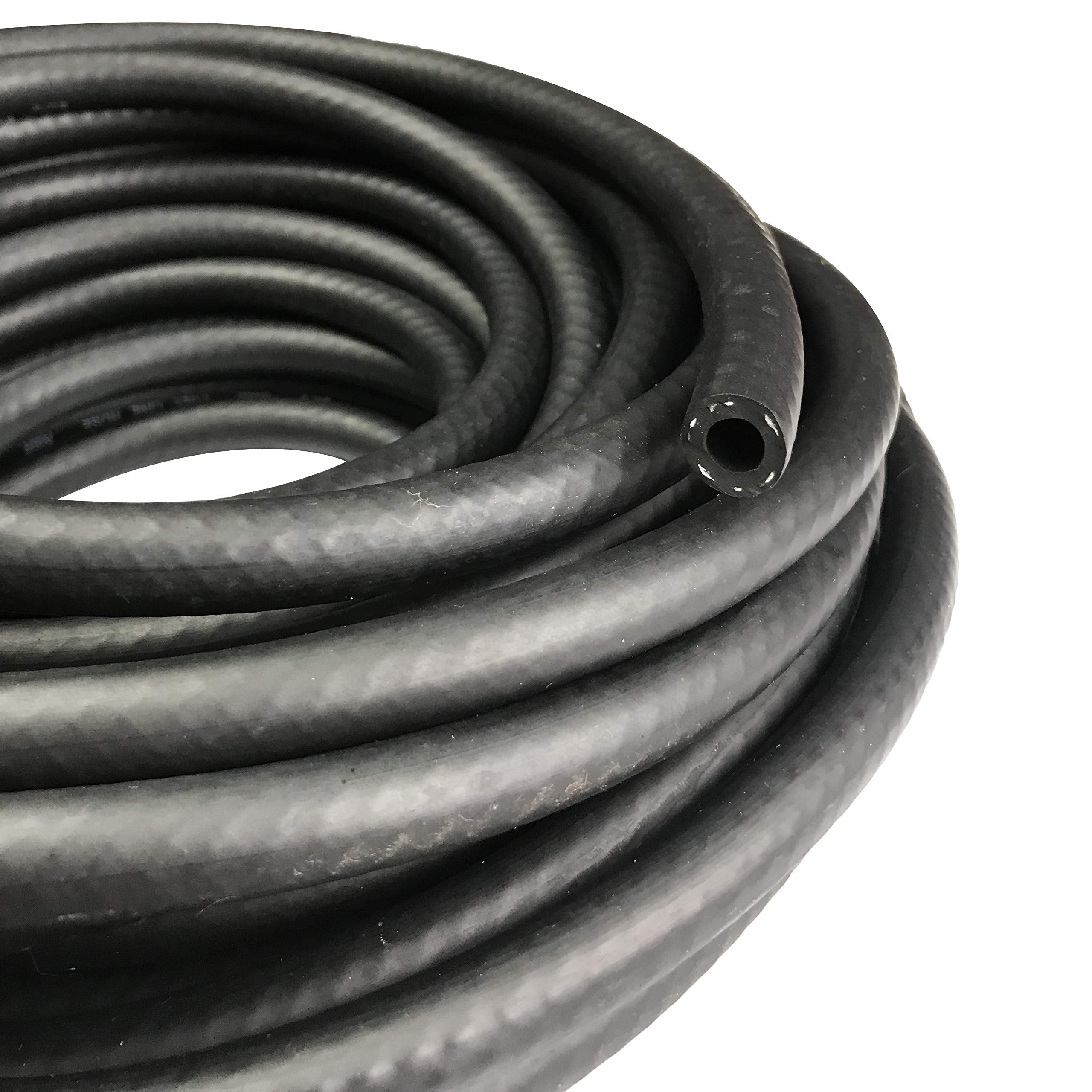 Fuel Line 5/8  ID NBR Hose 10 AN Push on Hose 0.9 OD for Small Engines, Fuel Systems, E85, E10, Coolants, Oil, Air, Methanol and