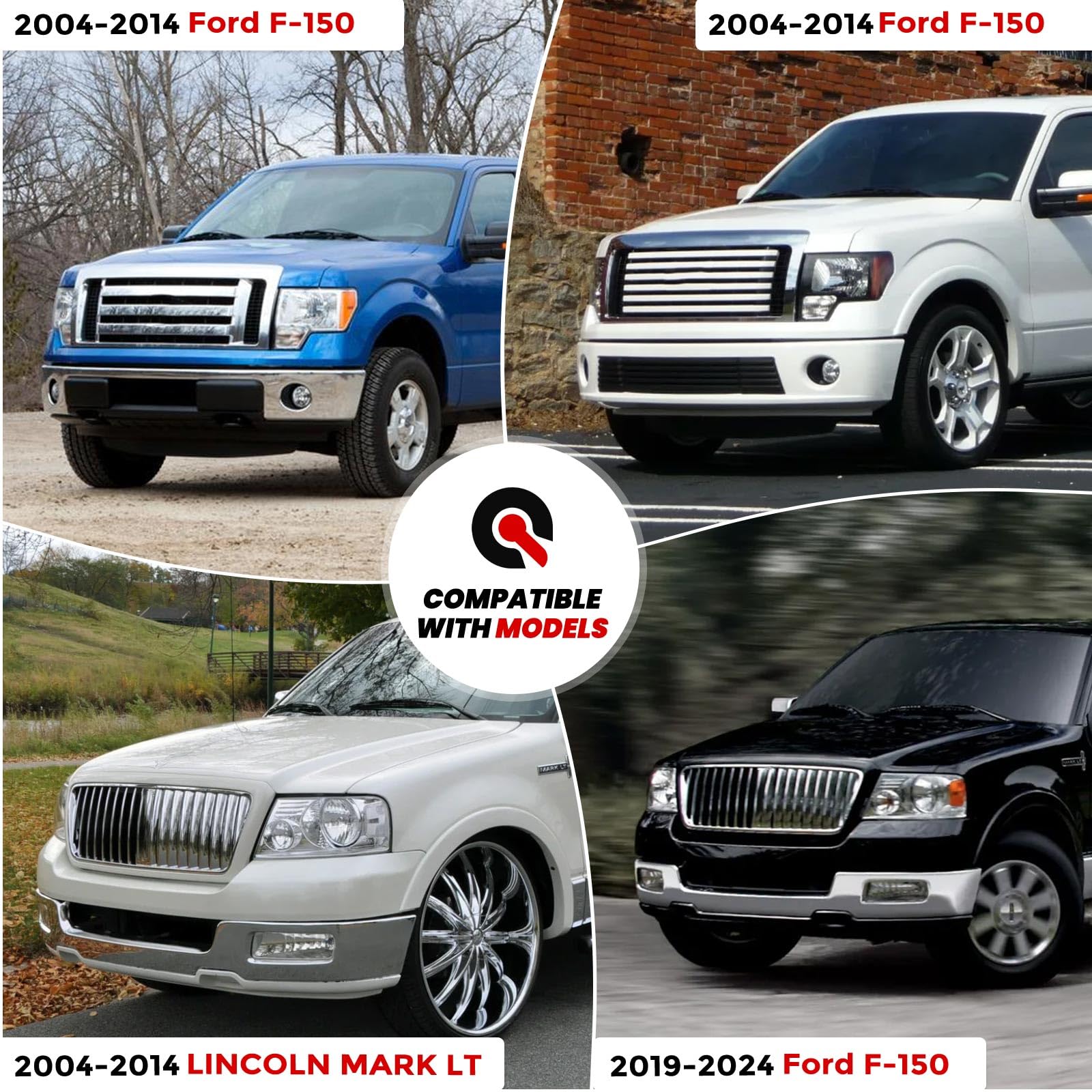 Iaqwe 43200 Truck Tailgate Assist Shock For 2004-2014 F150 & 2006-2008 Lincoln Mark Lt