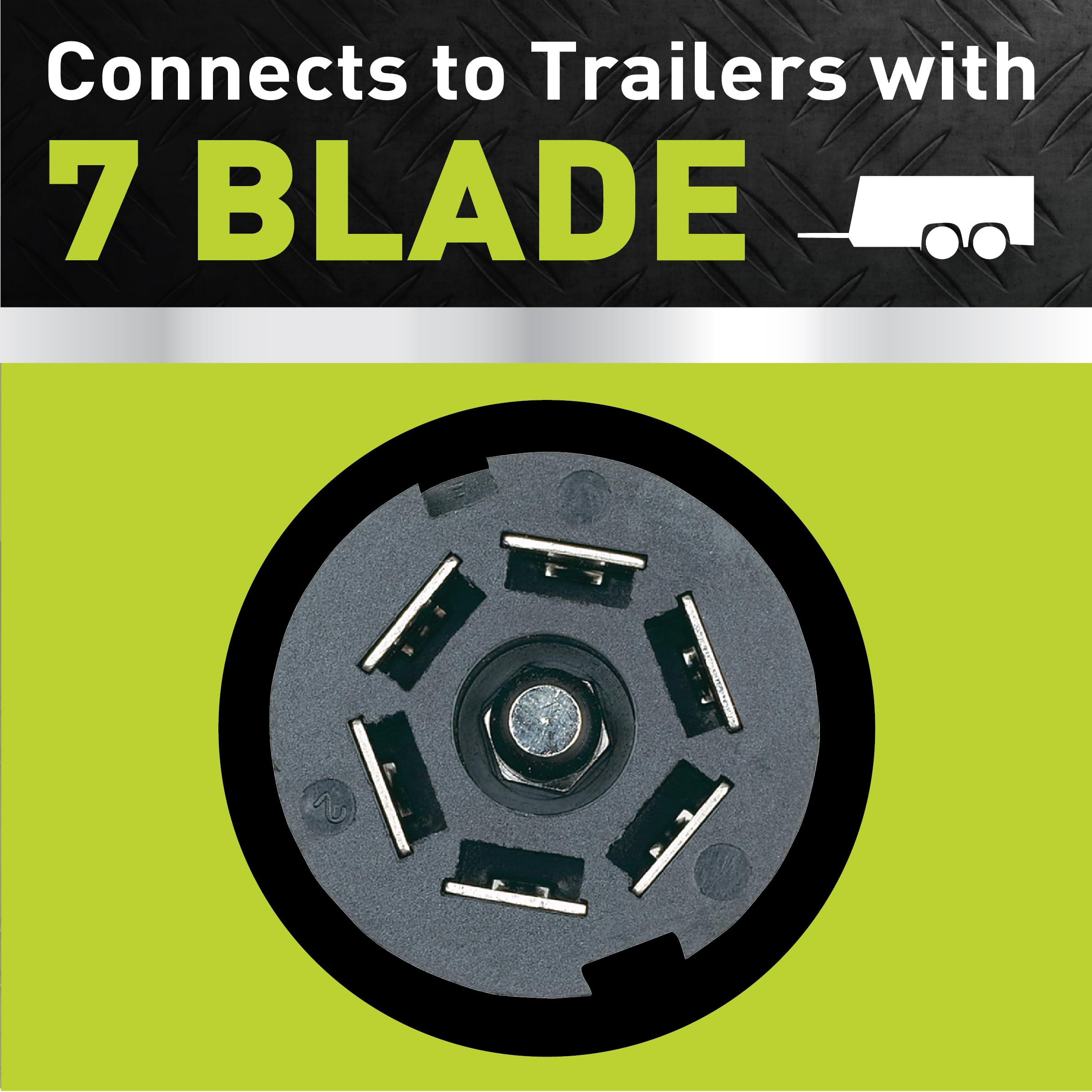 Hopkins Towing Solutions 20022 Endurance 7 Blade 3' Vehicle Side Jacketed Cable