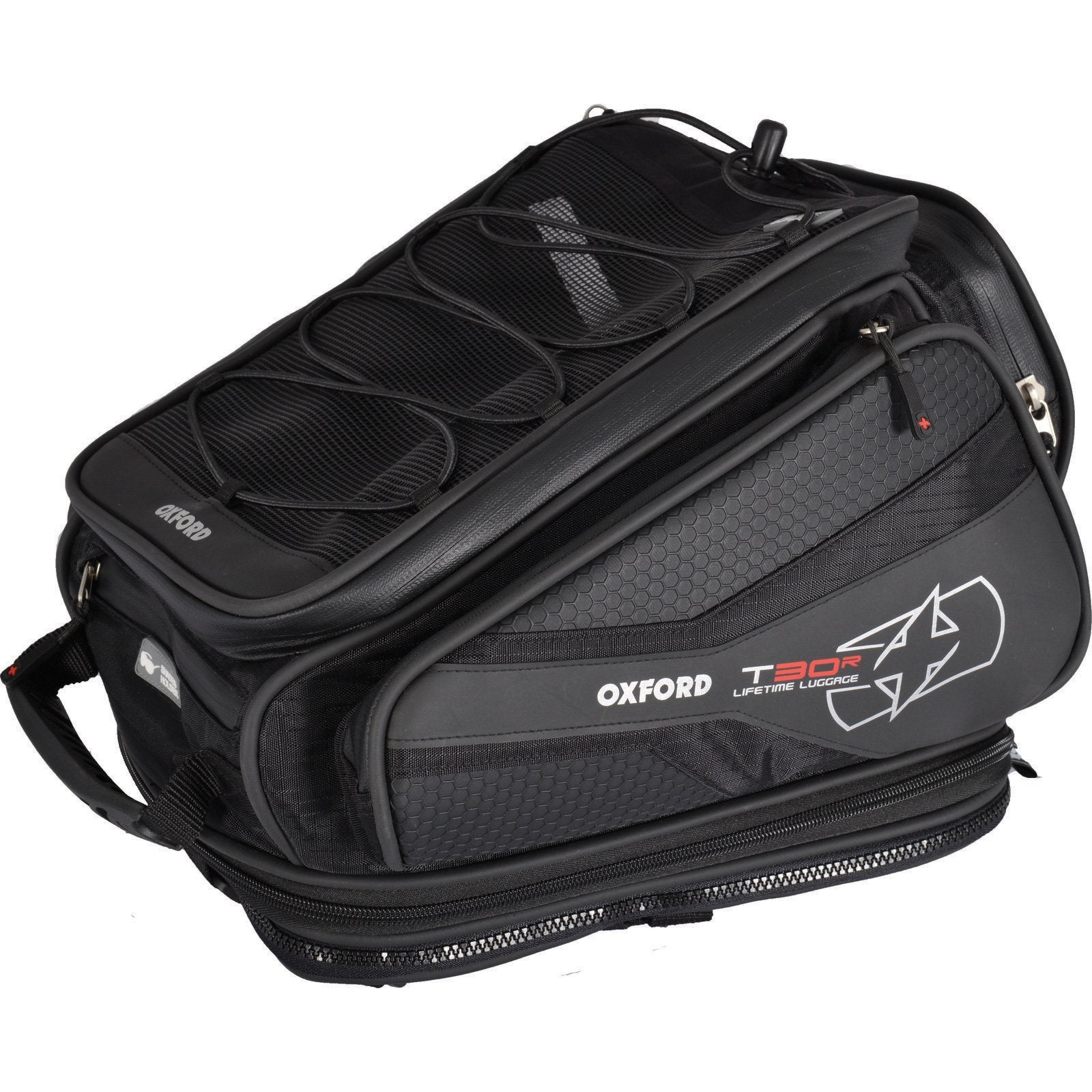 Oxford OL335 Black 30 L (T30R Strap Mount Motorcycle Tail Pack)