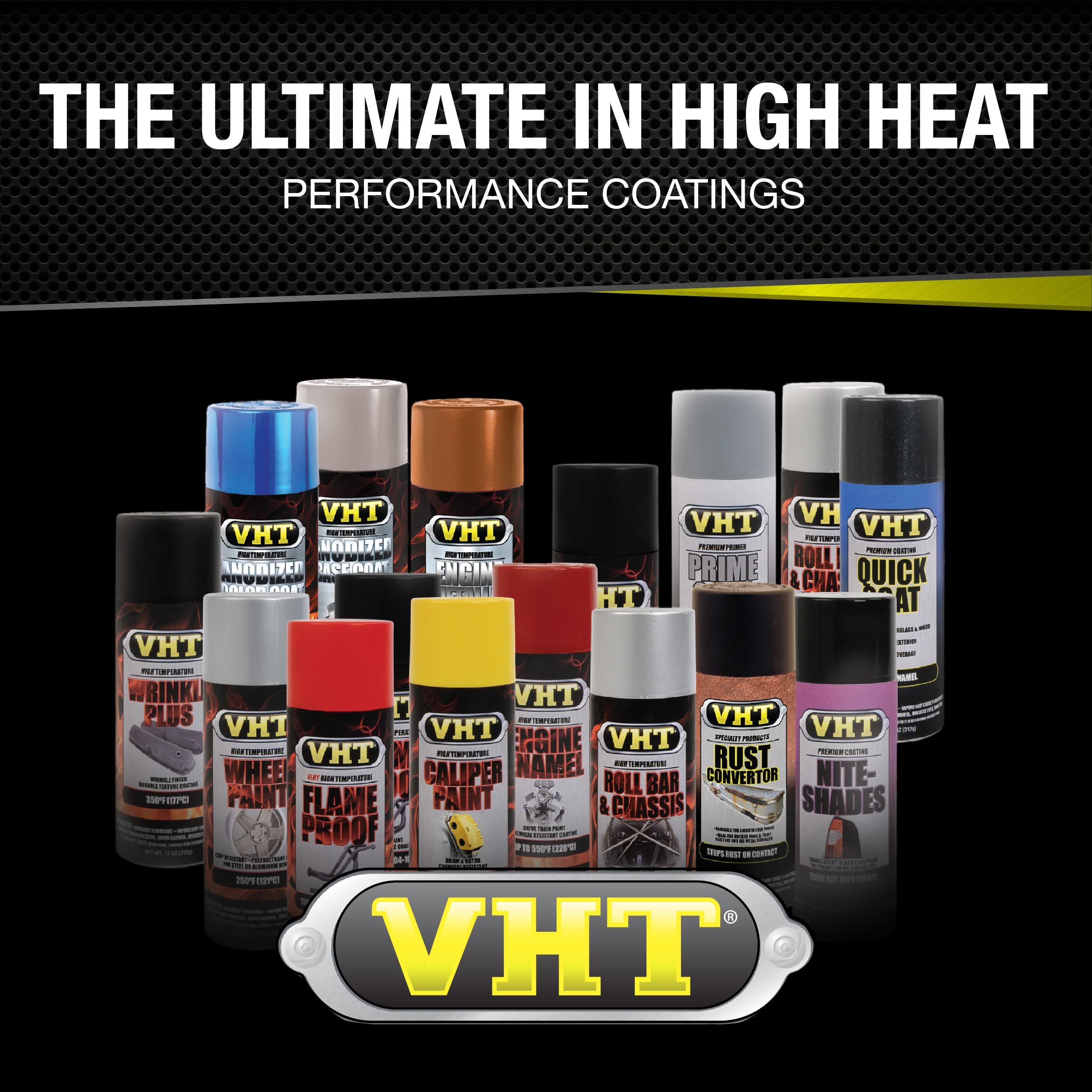 VHT (ESP119007-6 PK Holden Rocket Red High Temperature Engine Enamel - 11 oz. Aerosol, (Case of 6)