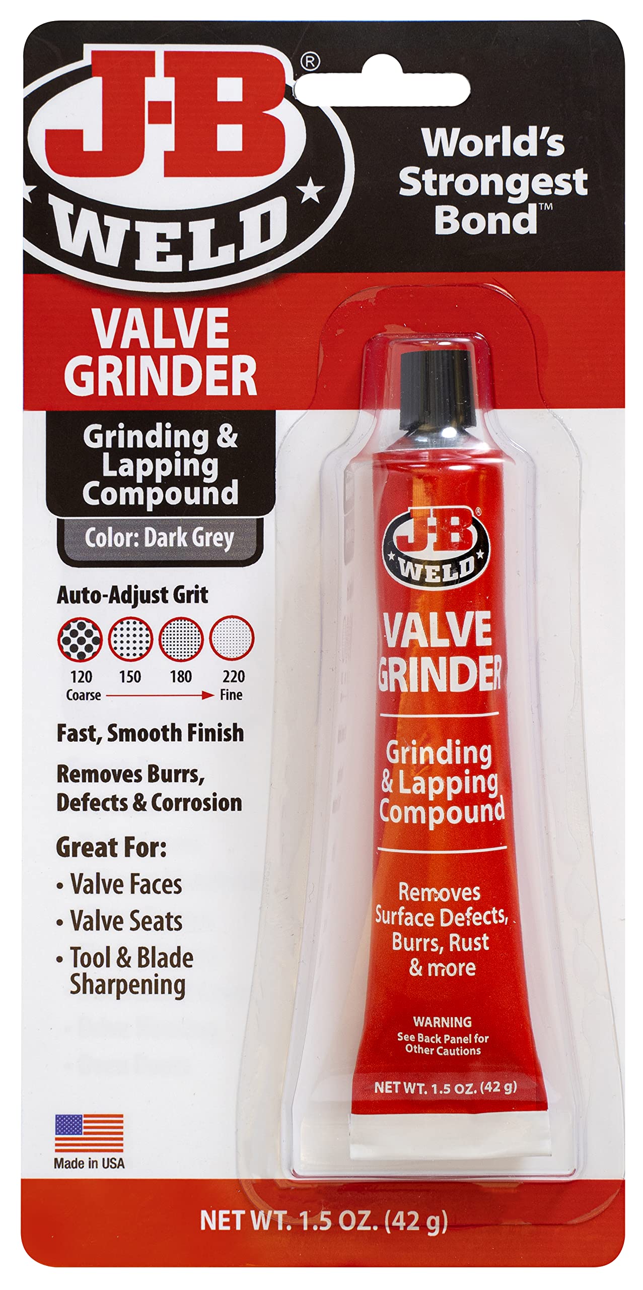 J-B Weld Valve Grinding Compound Carded 1.5 Oz.