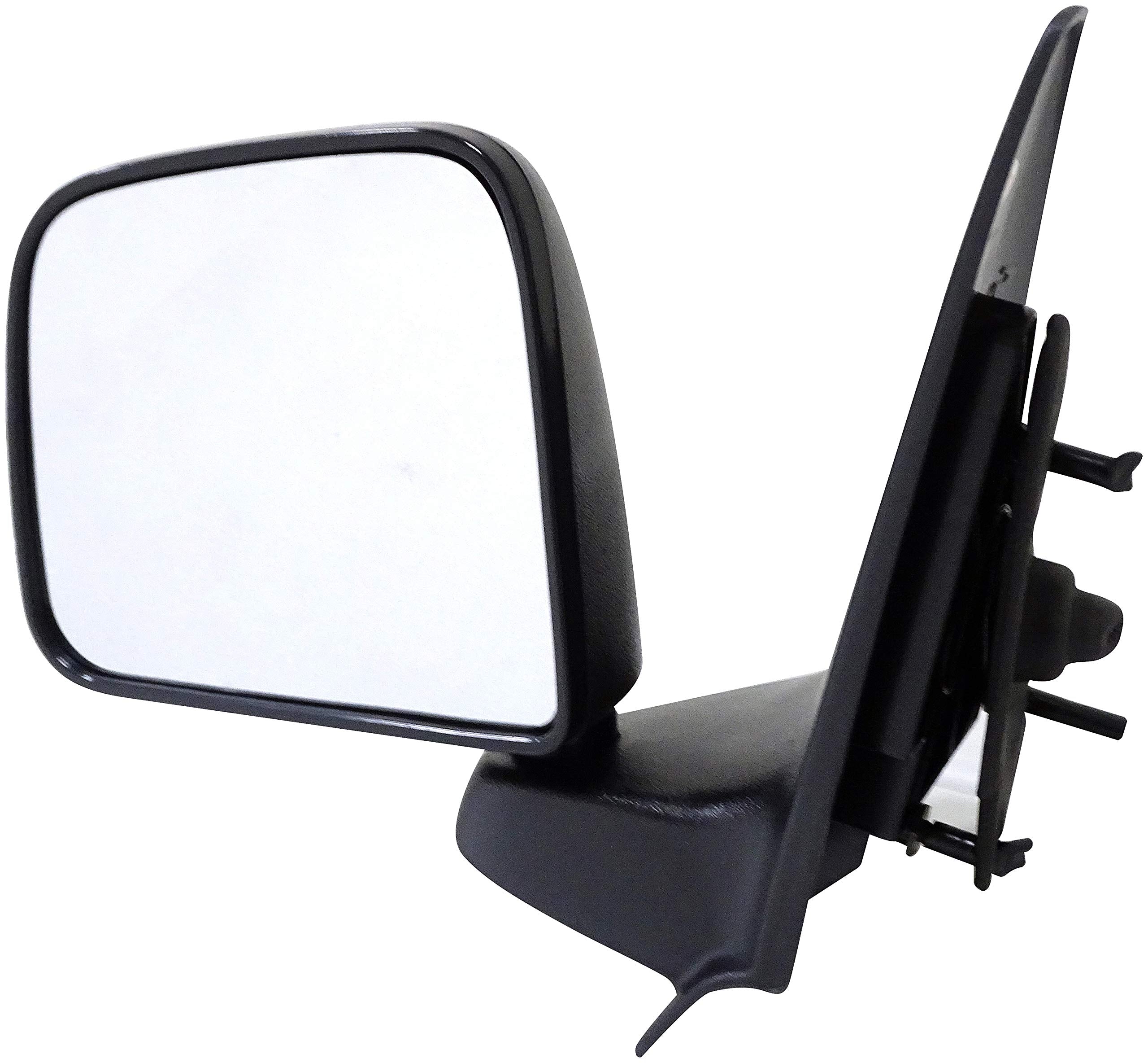 Dorman 955-223 Driver Side Manual Door Mirror - Folding Compatible with Select Ford Models, Black